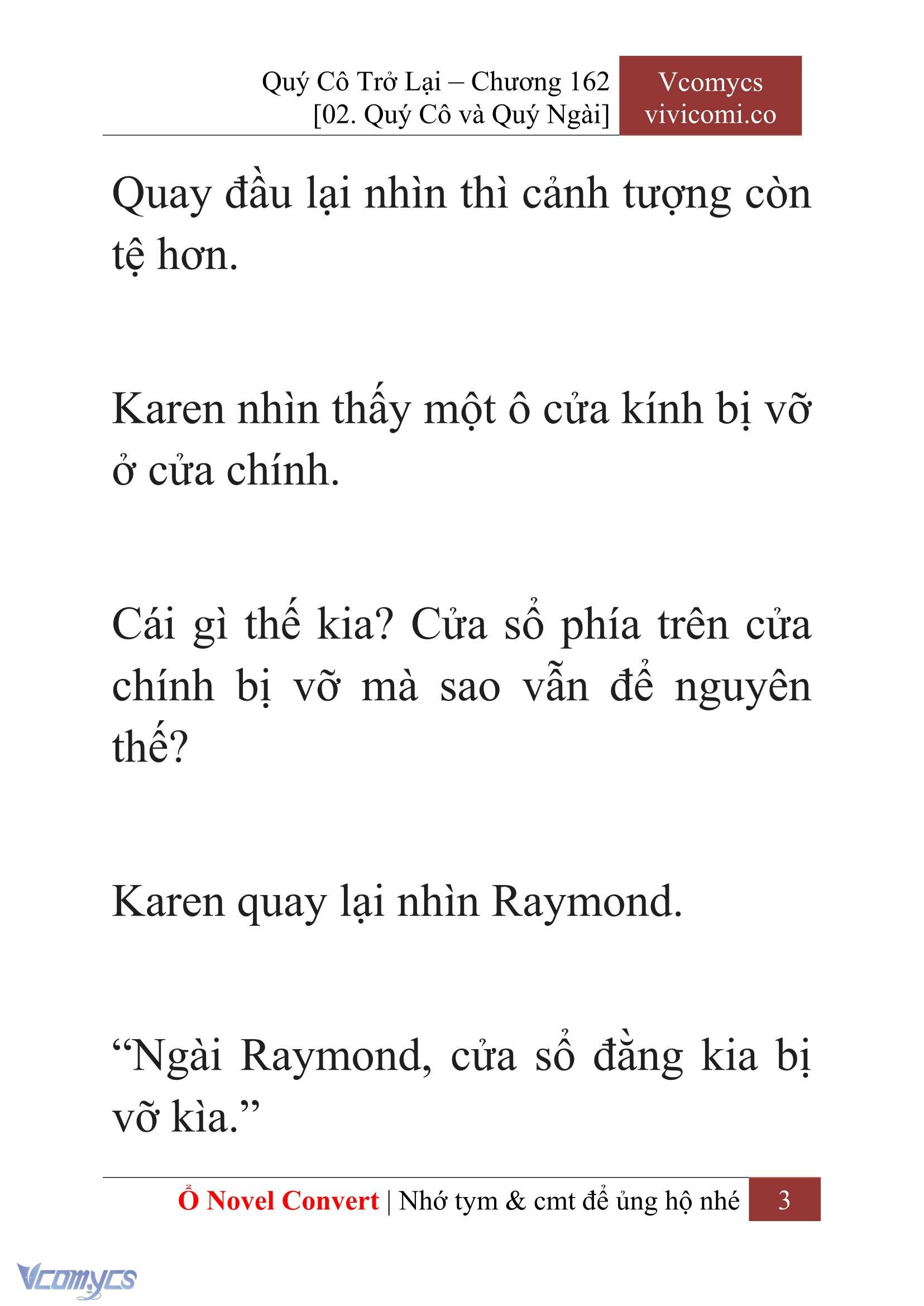 [Novel] Quý Cô Trở Lại Chapter 162 - Trang 6