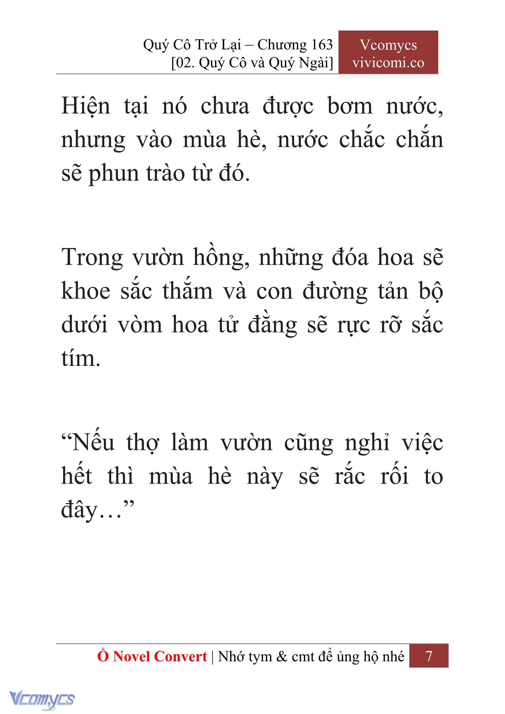 [Novel] Quý Cô Trở Lại Chapter 163 - Trang 10