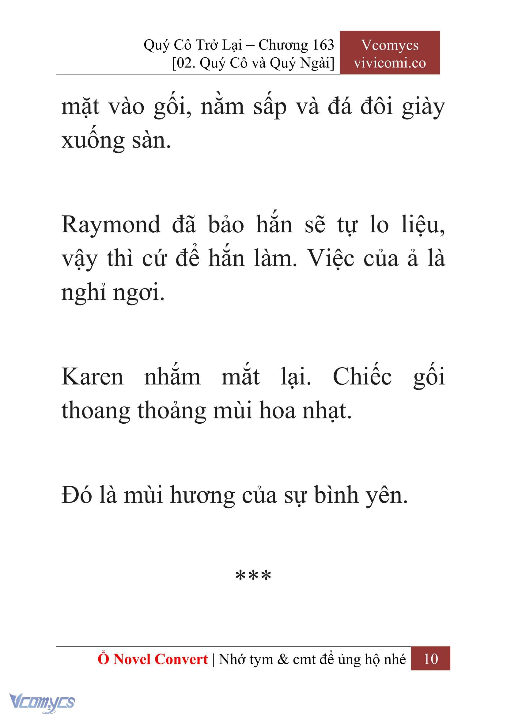 [Novel] Quý Cô Trở Lại Chapter 163 - Trang 13