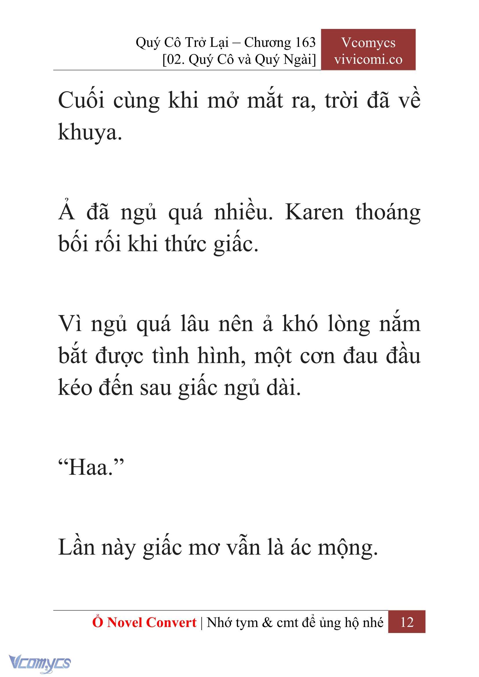 [Novel] Quý Cô Trở Lại Chapter 163 - Trang 15