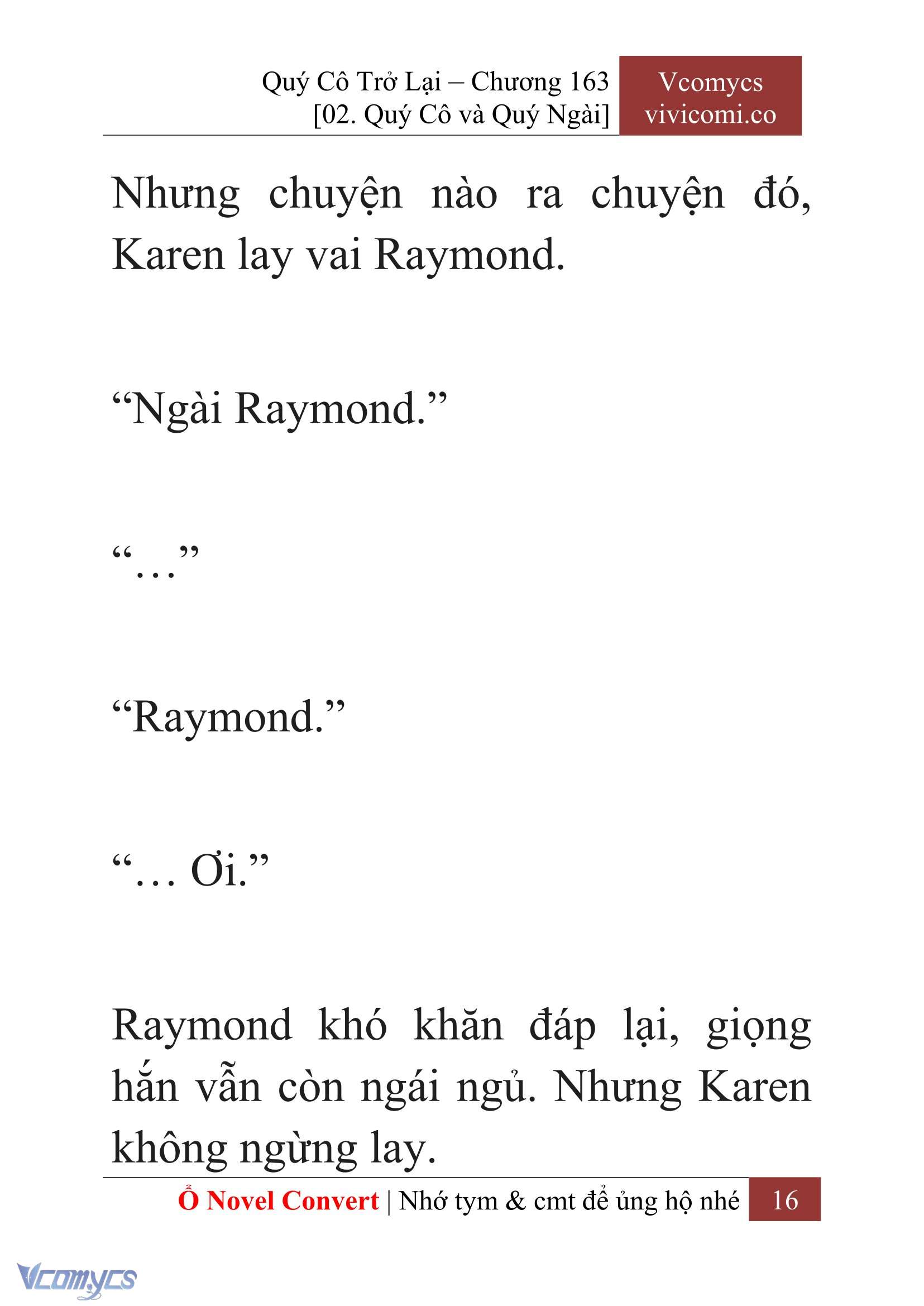[Novel] Quý Cô Trở Lại Chapter 163 - Trang 19