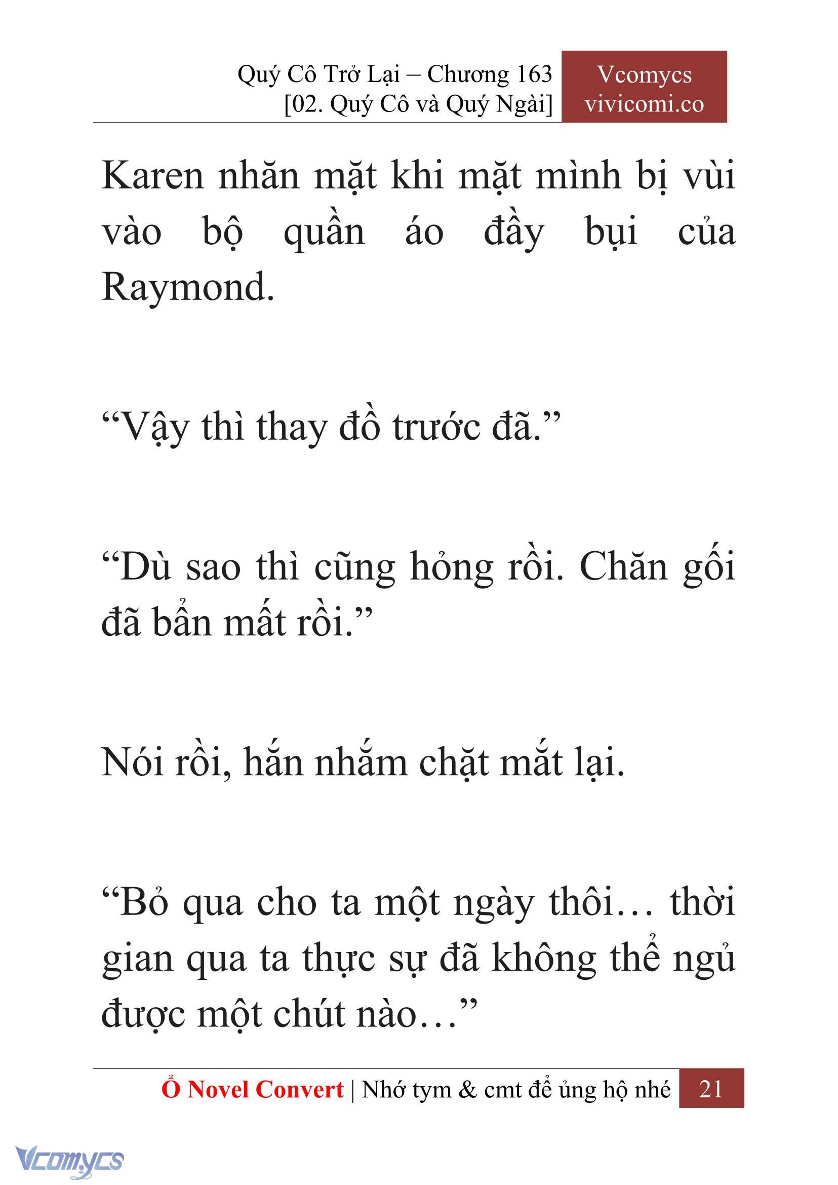 [Novel] Quý Cô Trở Lại Chapter 163 - Trang 24