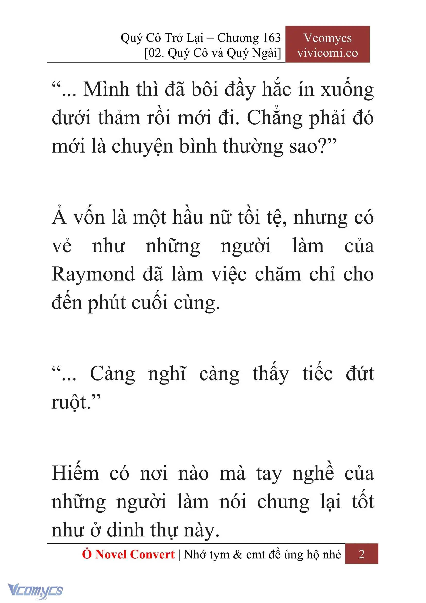 [Novel] Quý Cô Trở Lại Chapter 163 - Trang 5