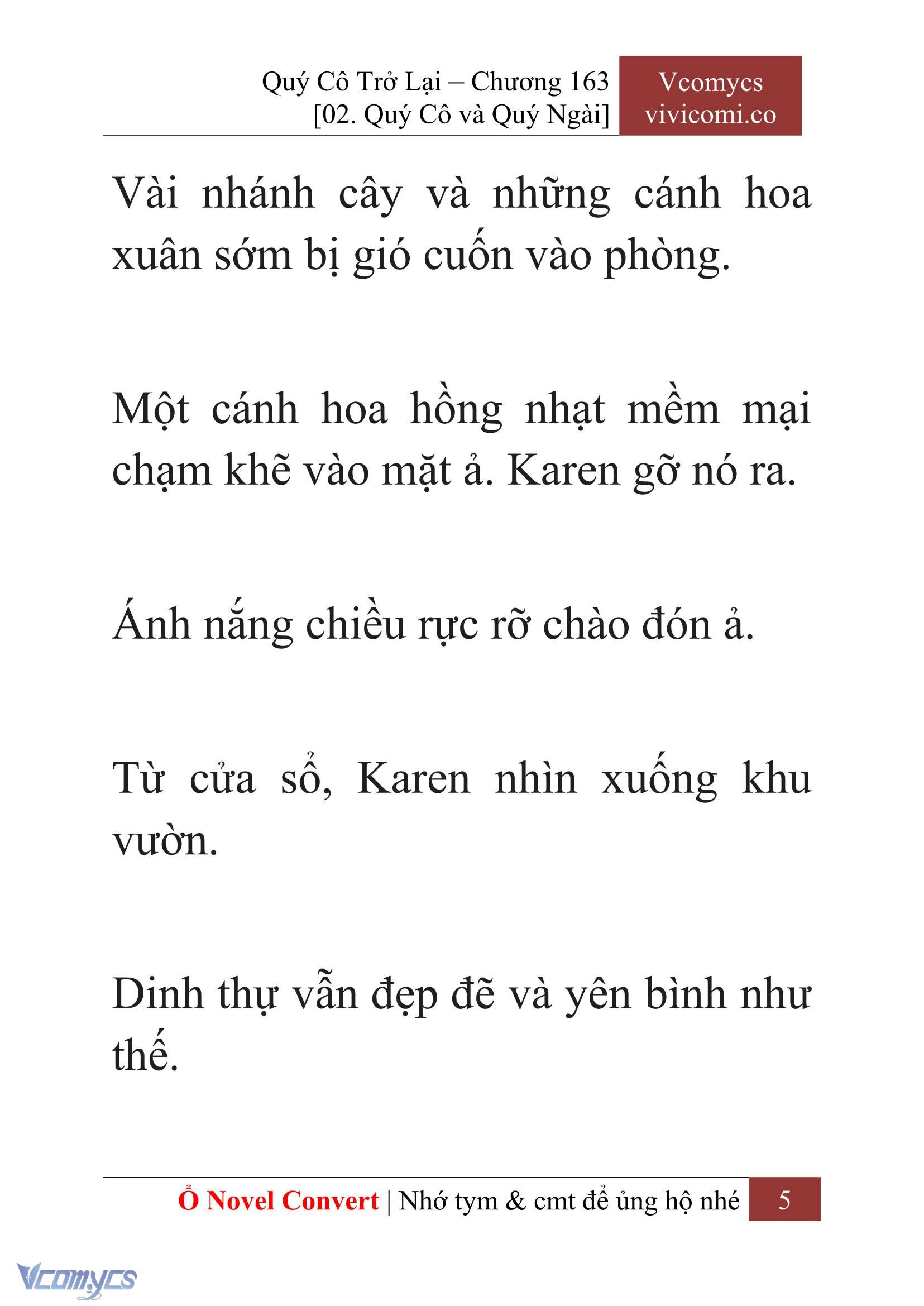 [Novel] Quý Cô Trở Lại Chapter 163 - Trang 8