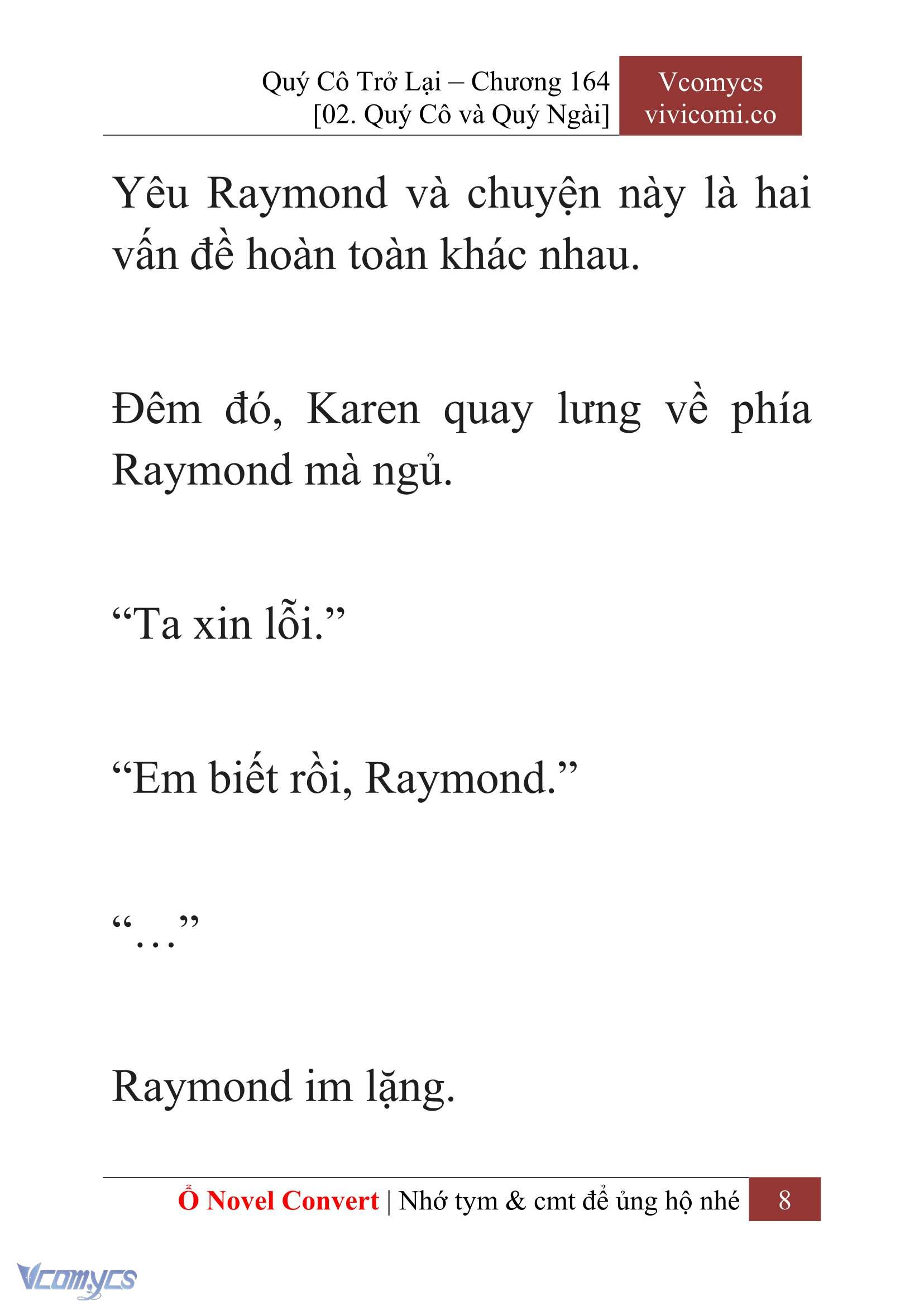 [Novel] Quý Cô Trở Lại Chapter 164 - Trang 10
