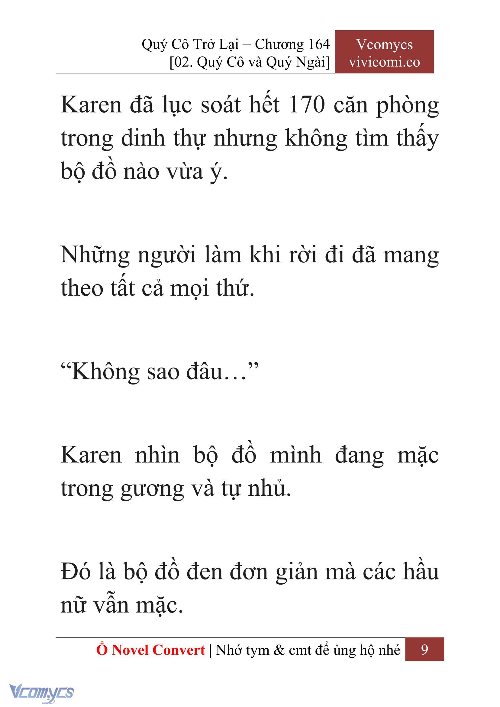 [Novel] Quý Cô Trở Lại Chapter 164 - Trang 11