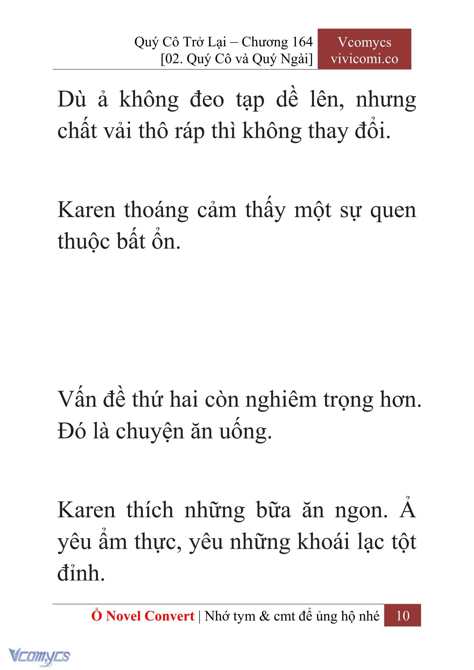 [Novel] Quý Cô Trở Lại Chapter 164 - Trang 12