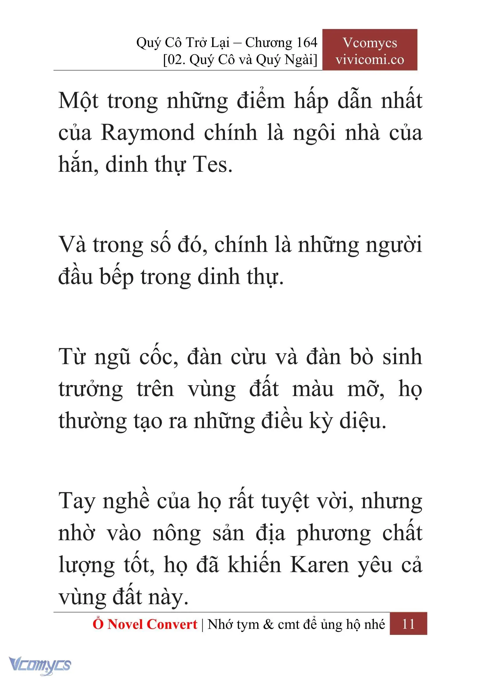[Novel] Quý Cô Trở Lại Chapter 164 - Trang 13