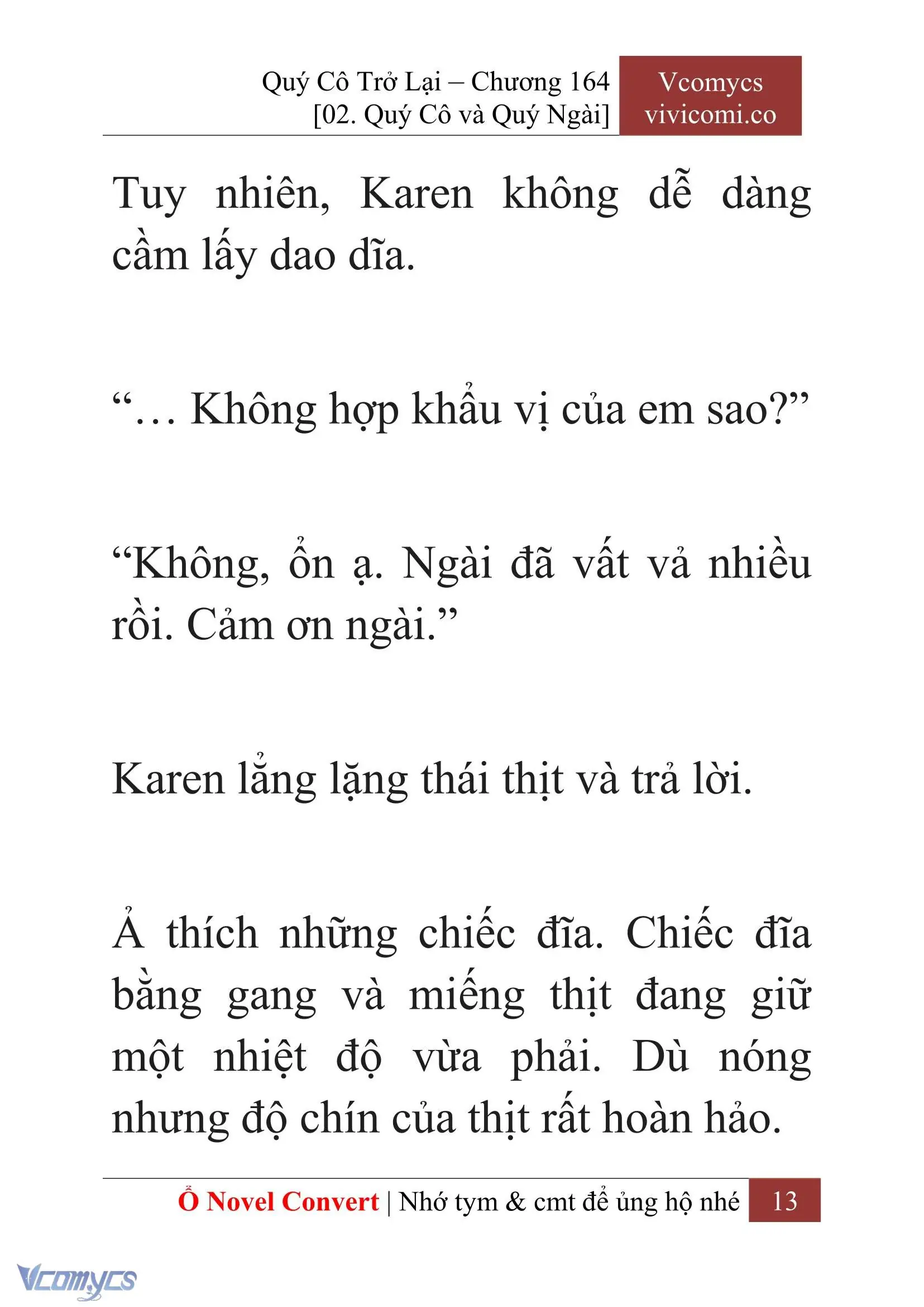 [Novel] Quý Cô Trở Lại Chapter 164 - Trang 15