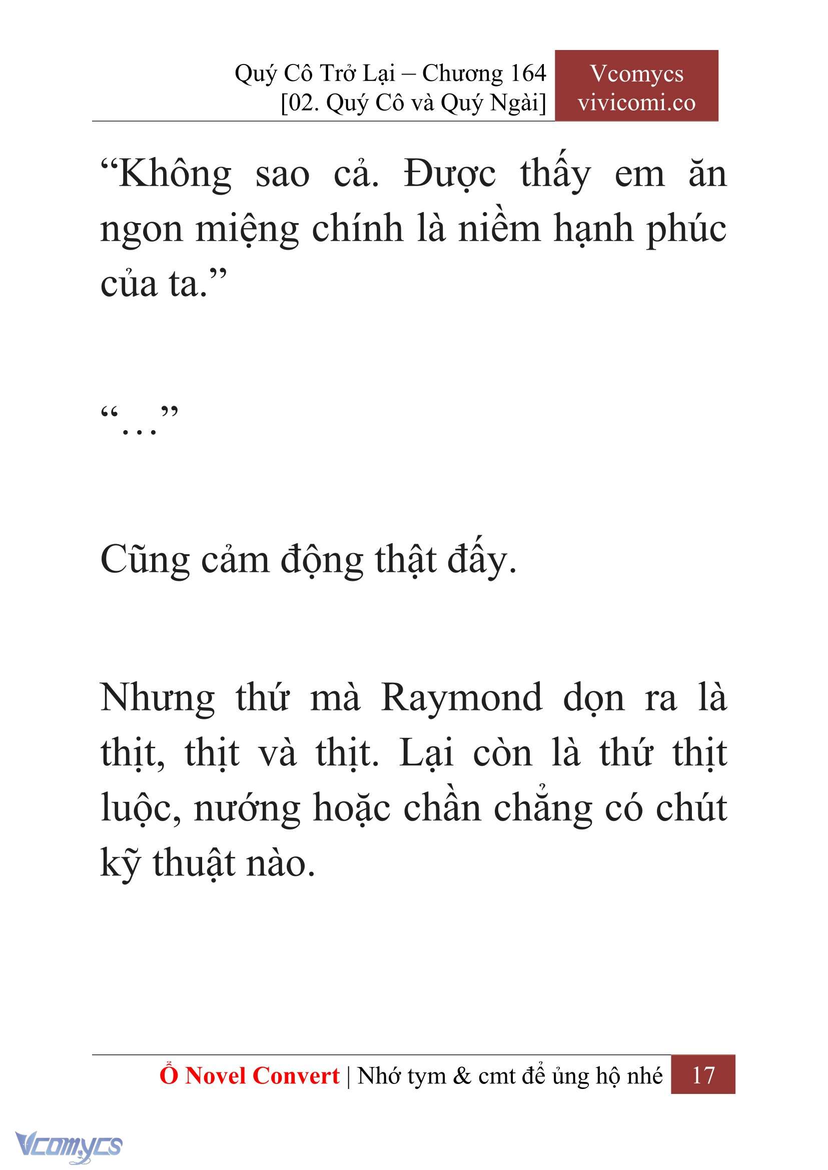 [Novel] Quý Cô Trở Lại Chapter 164 - Trang 19