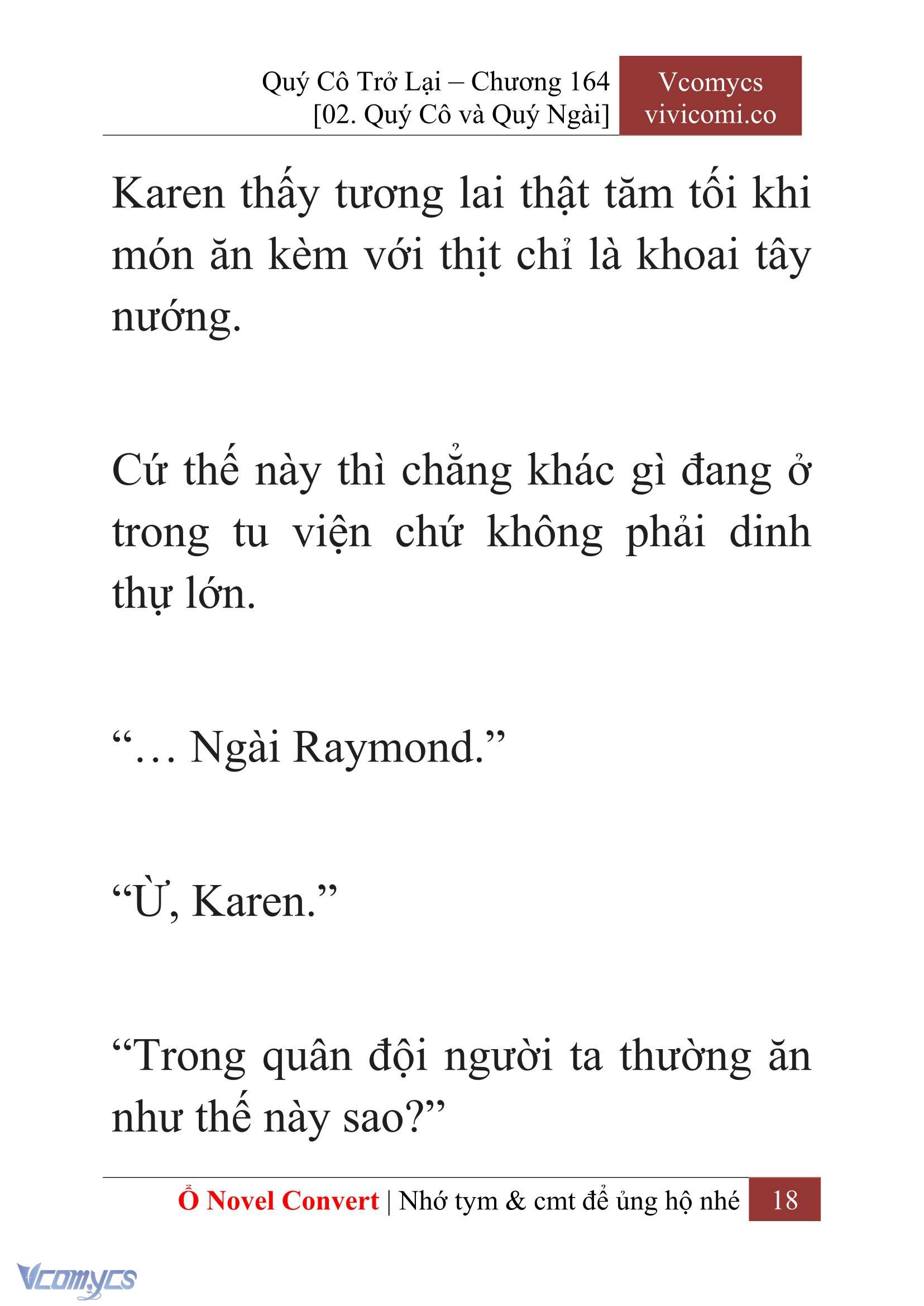 [Novel] Quý Cô Trở Lại Chapter 164 - Trang 20