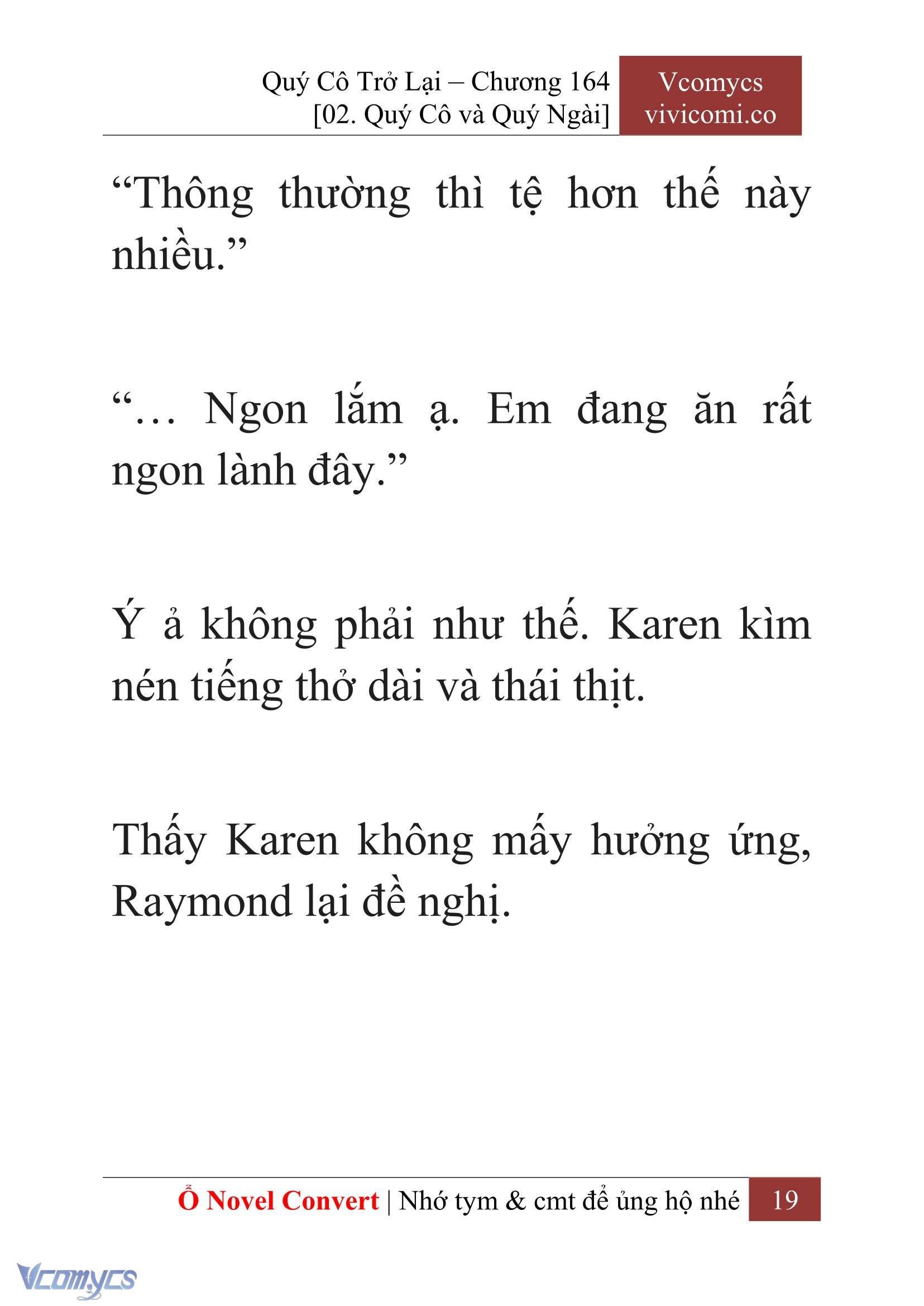 [Novel] Quý Cô Trở Lại Chapter 164 - Trang 21