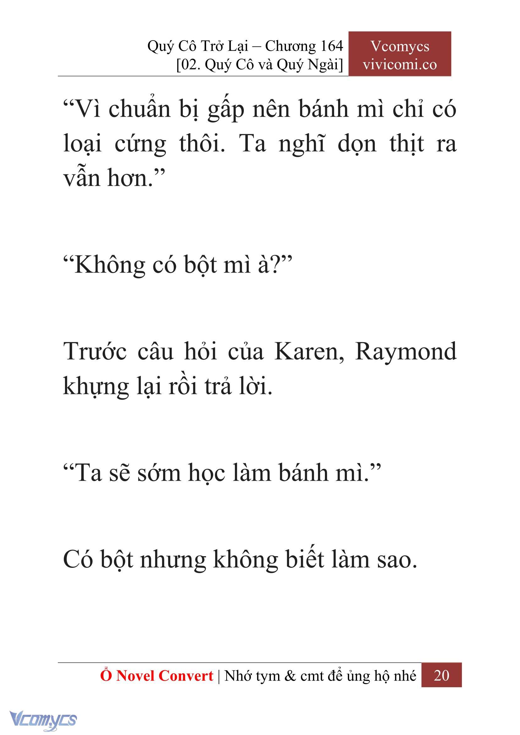 [Novel] Quý Cô Trở Lại Chapter 164 - Trang 22