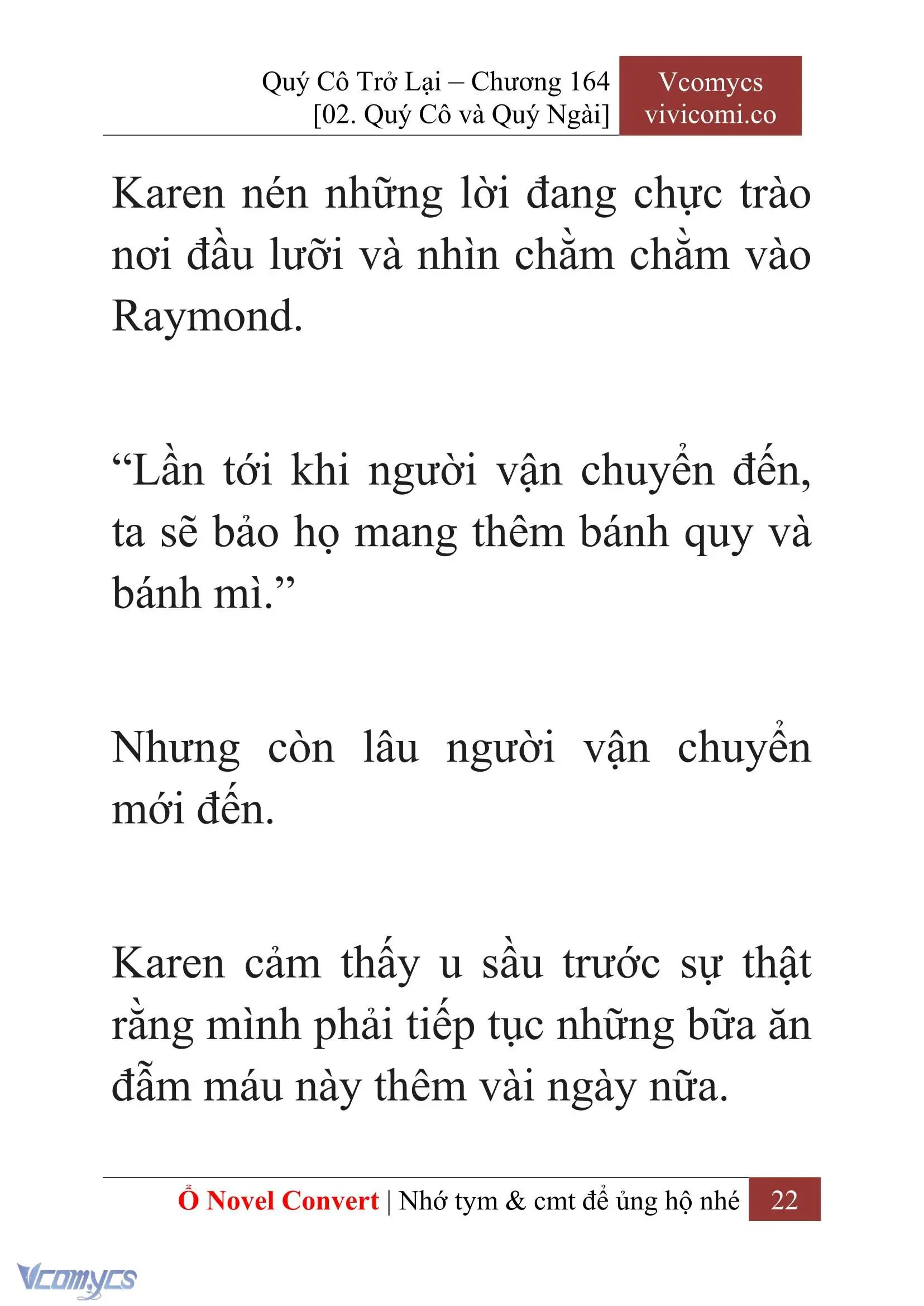 [Novel] Quý Cô Trở Lại Chapter 164 - Trang 24