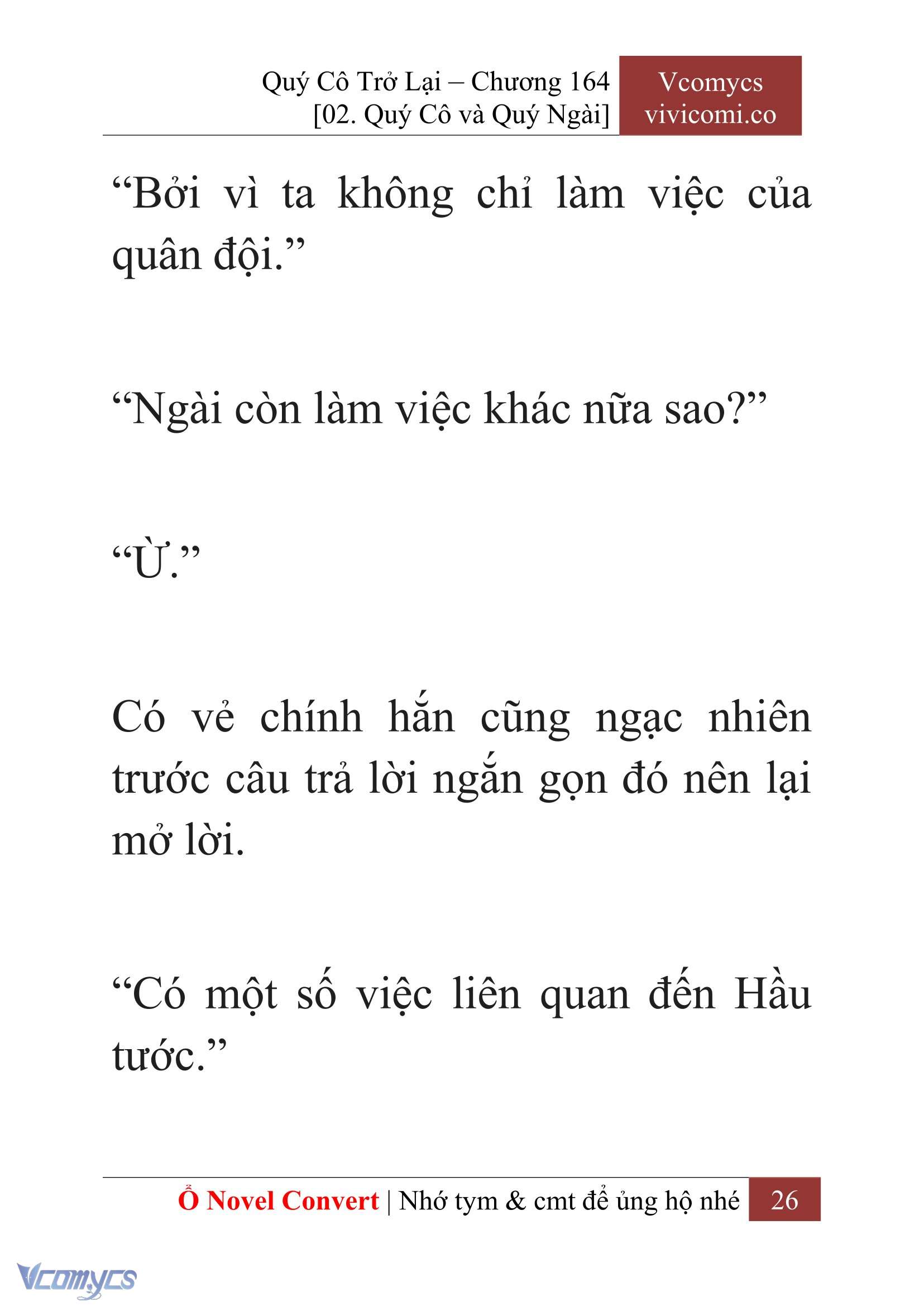 [Novel] Quý Cô Trở Lại Chapter 164 - Trang 28