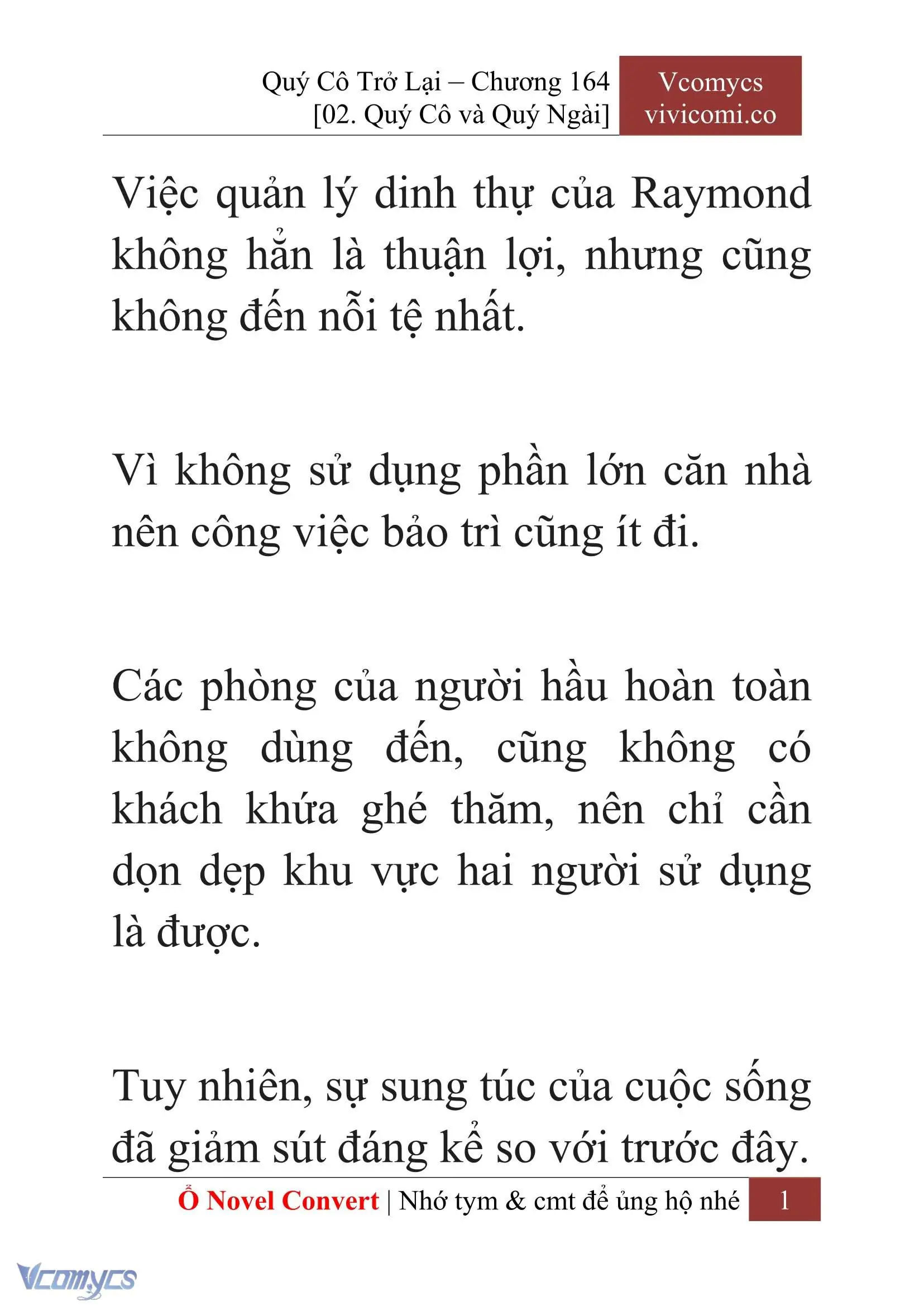 [Novel] Quý Cô Trở Lại Chapter 164 - Trang 4
