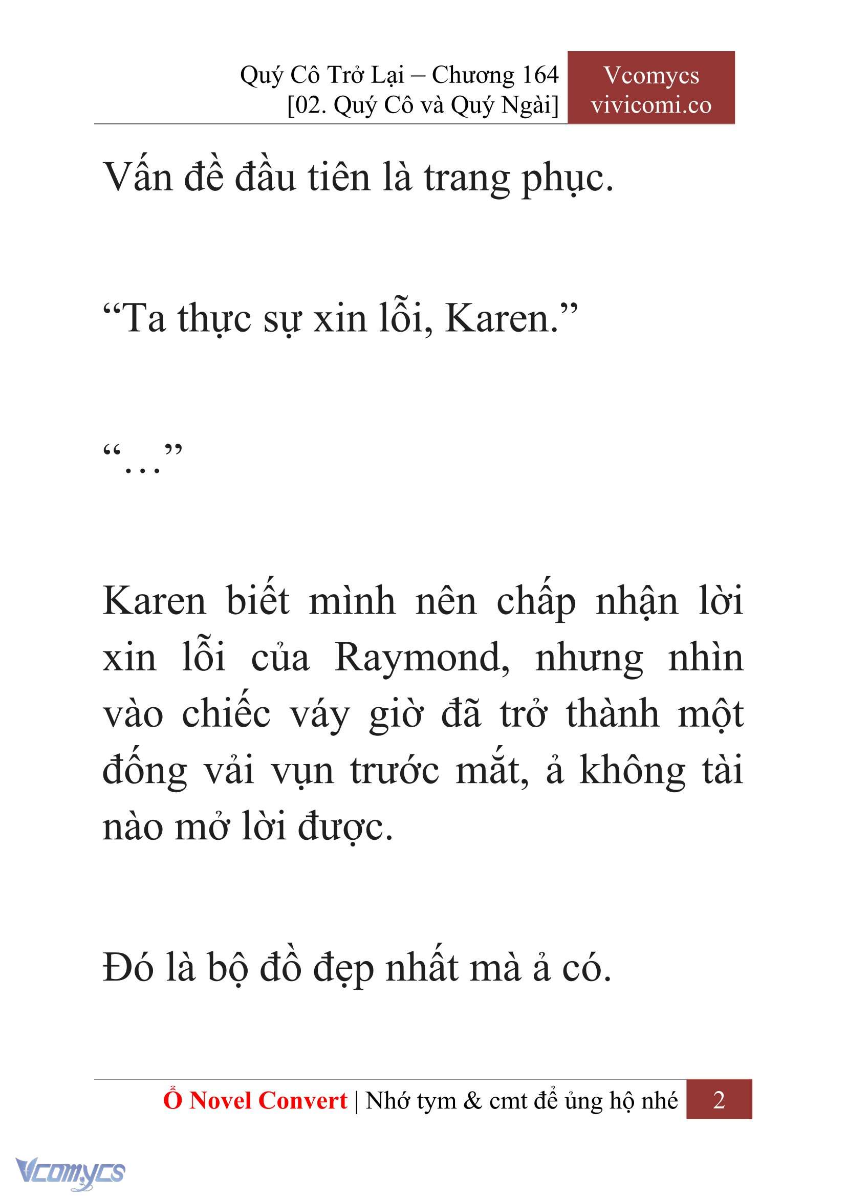 [Novel] Quý Cô Trở Lại Chapter 164 - Trang 5