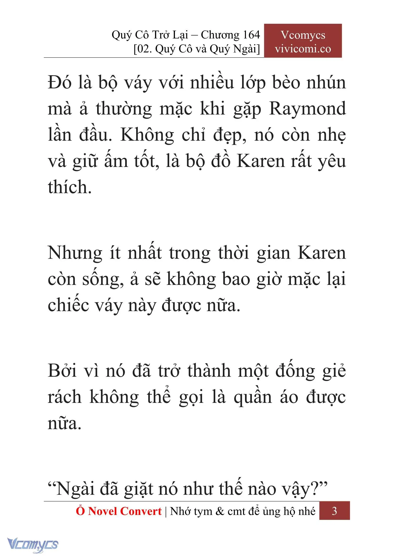 [Novel] Quý Cô Trở Lại Chapter 164 - Trang 6