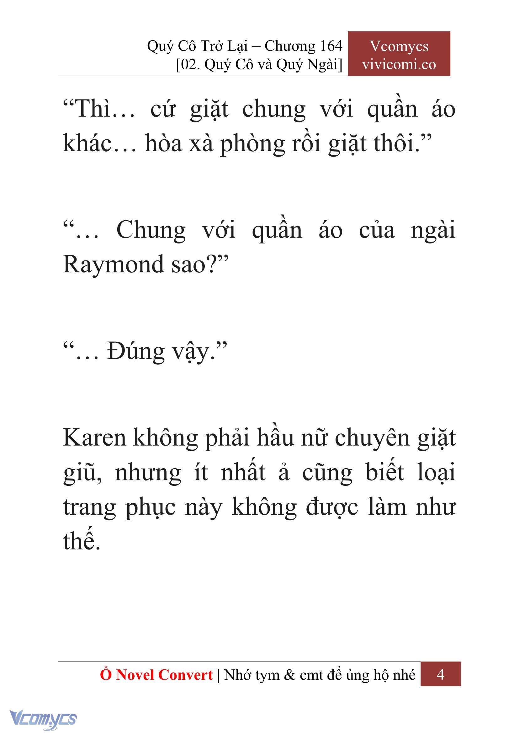 [Novel] Quý Cô Trở Lại Chapter 164 - Trang 7