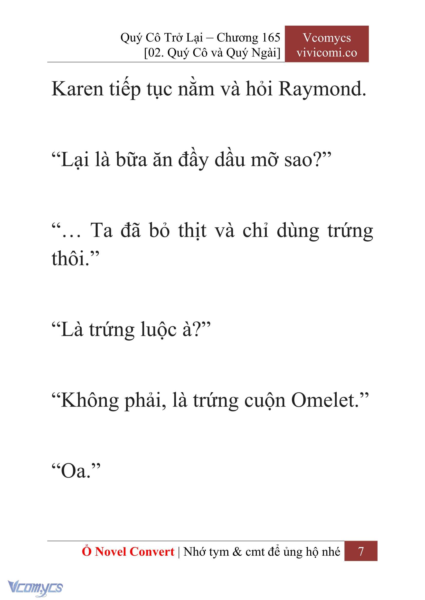 [Novel] Quý Cô Trở Lại Chapter 165 - Trang 10