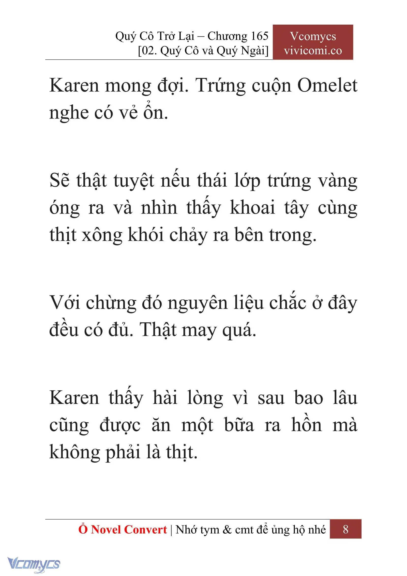 [Novel] Quý Cô Trở Lại Chapter 165 - Trang 11