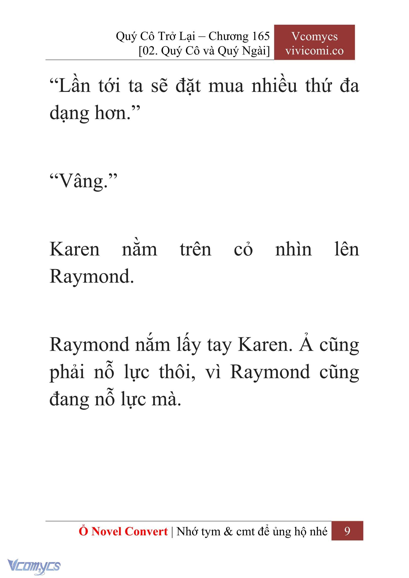 [Novel] Quý Cô Trở Lại Chapter 165 - Trang 12