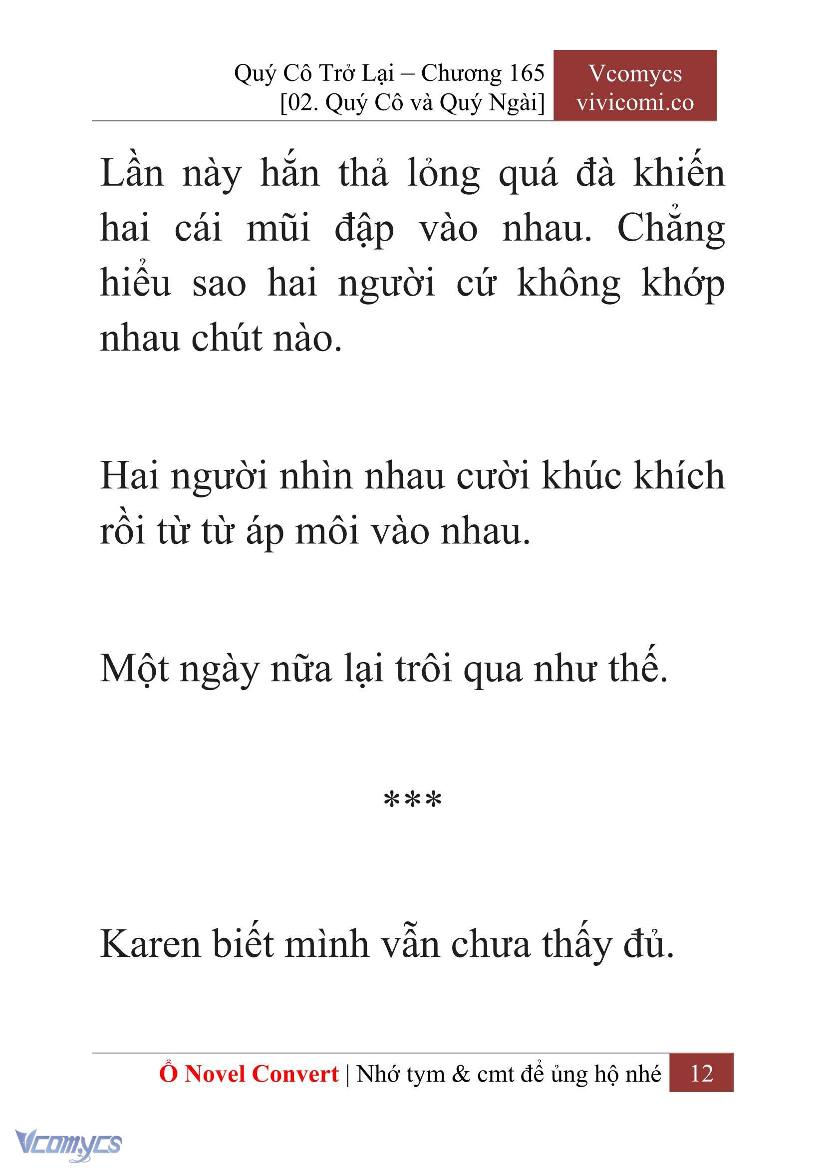 [Novel] Quý Cô Trở Lại Chapter 165 - Trang 15