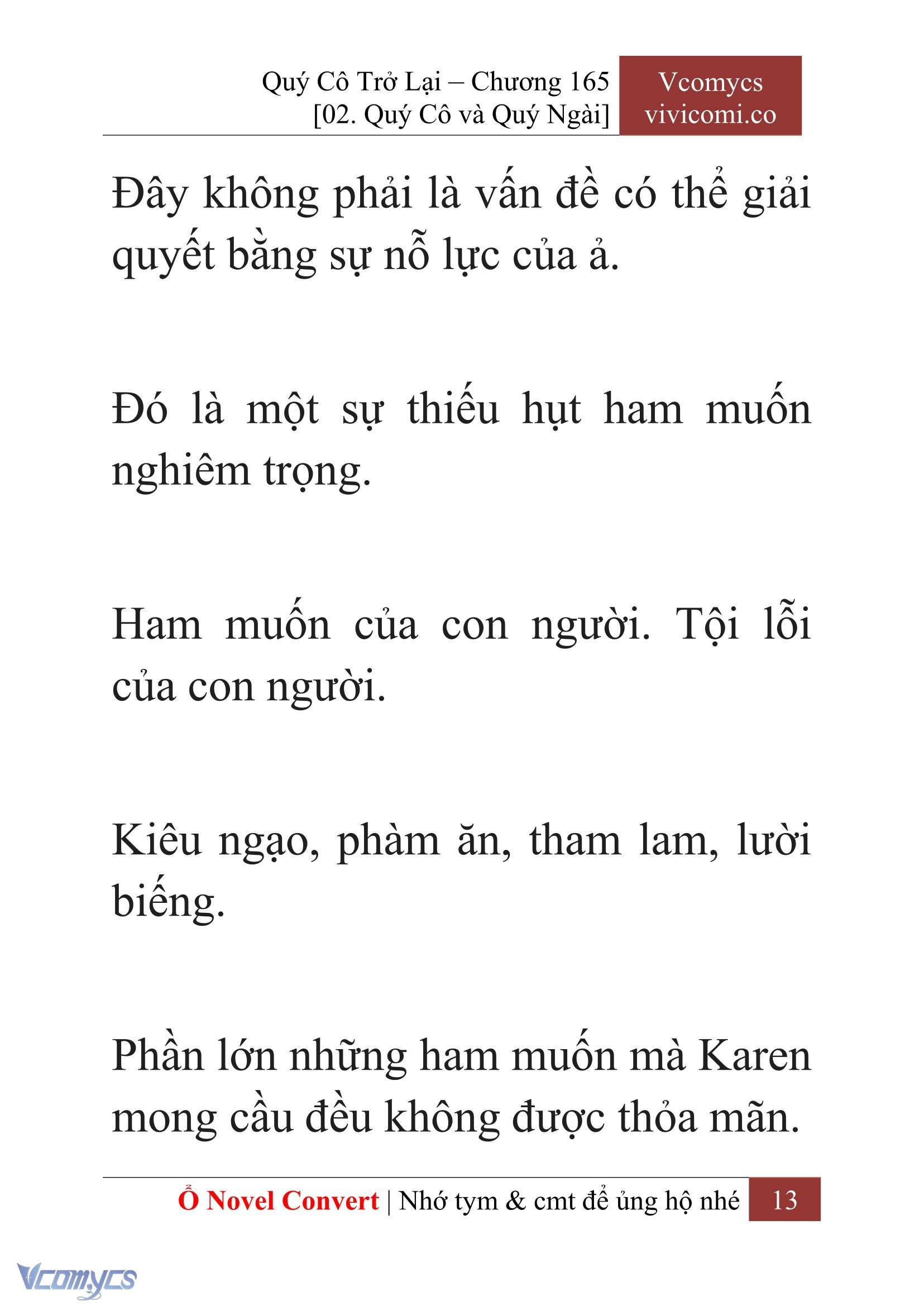 [Novel] Quý Cô Trở Lại Chapter 165 - Trang 16
