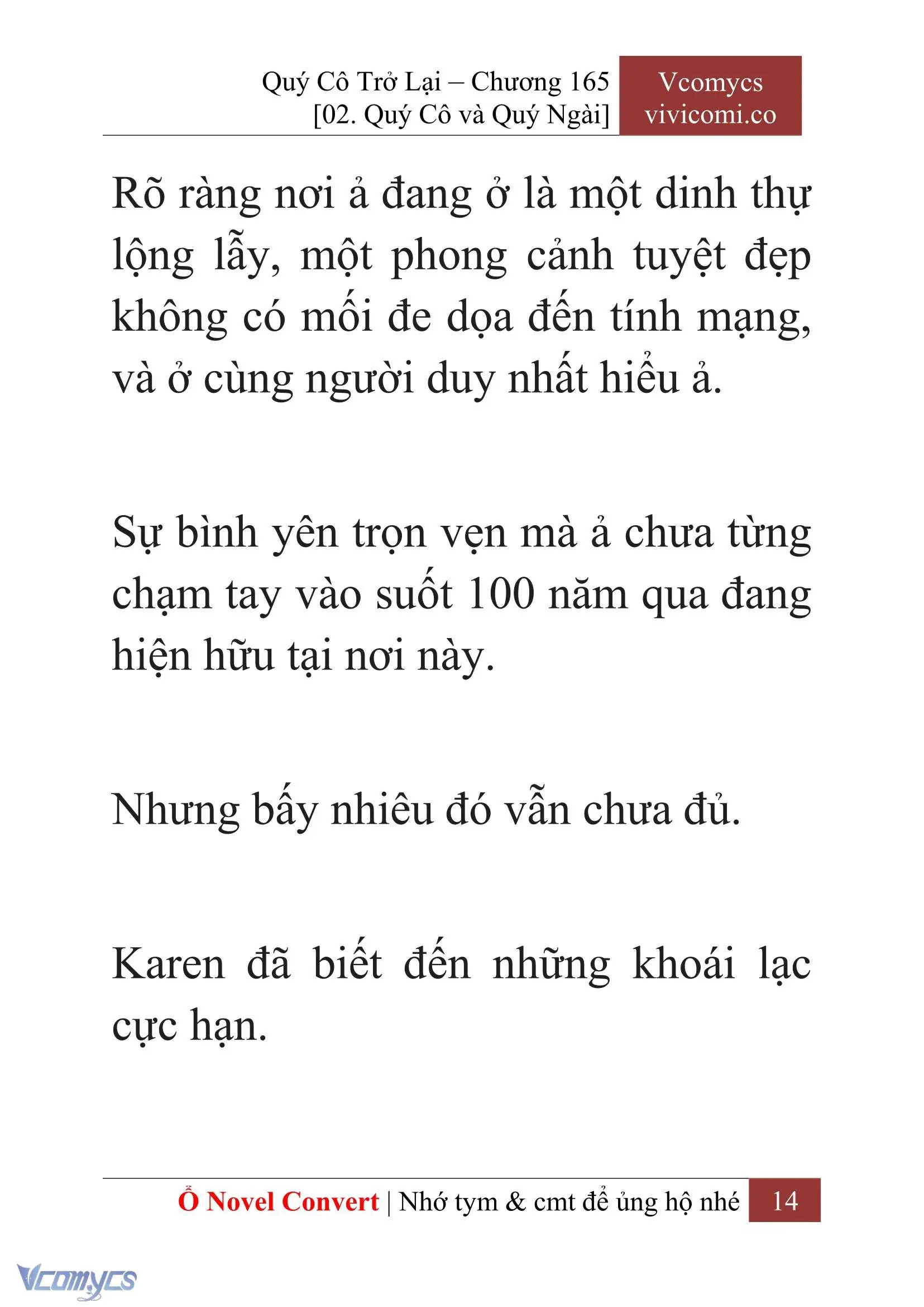 [Novel] Quý Cô Trở Lại Chapter 165 - Trang 17