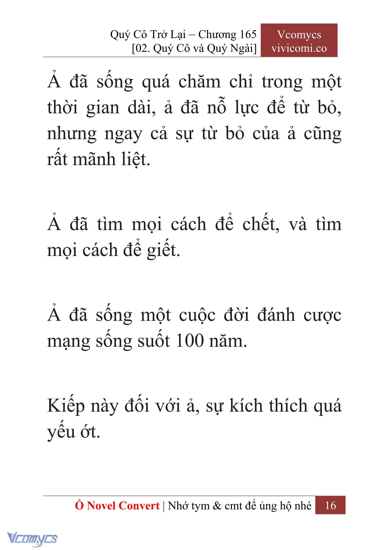 [Novel] Quý Cô Trở Lại Chapter 165 - Trang 19