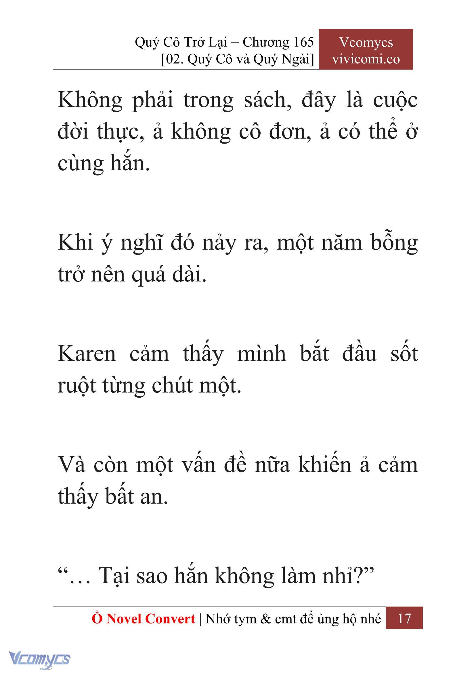 [Novel] Quý Cô Trở Lại Chapter 165 - Trang 20