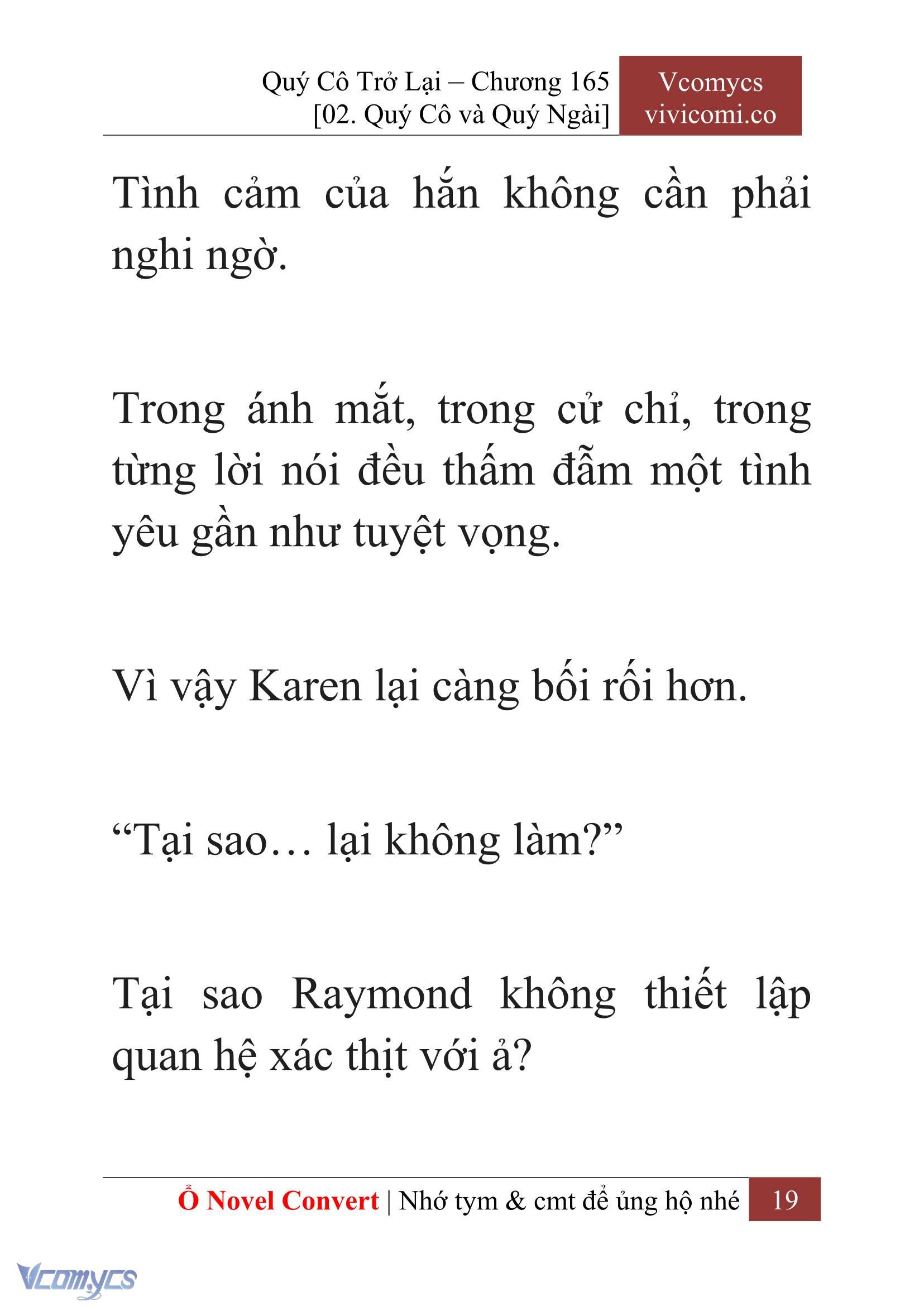 [Novel] Quý Cô Trở Lại Chapter 165 - Trang 22