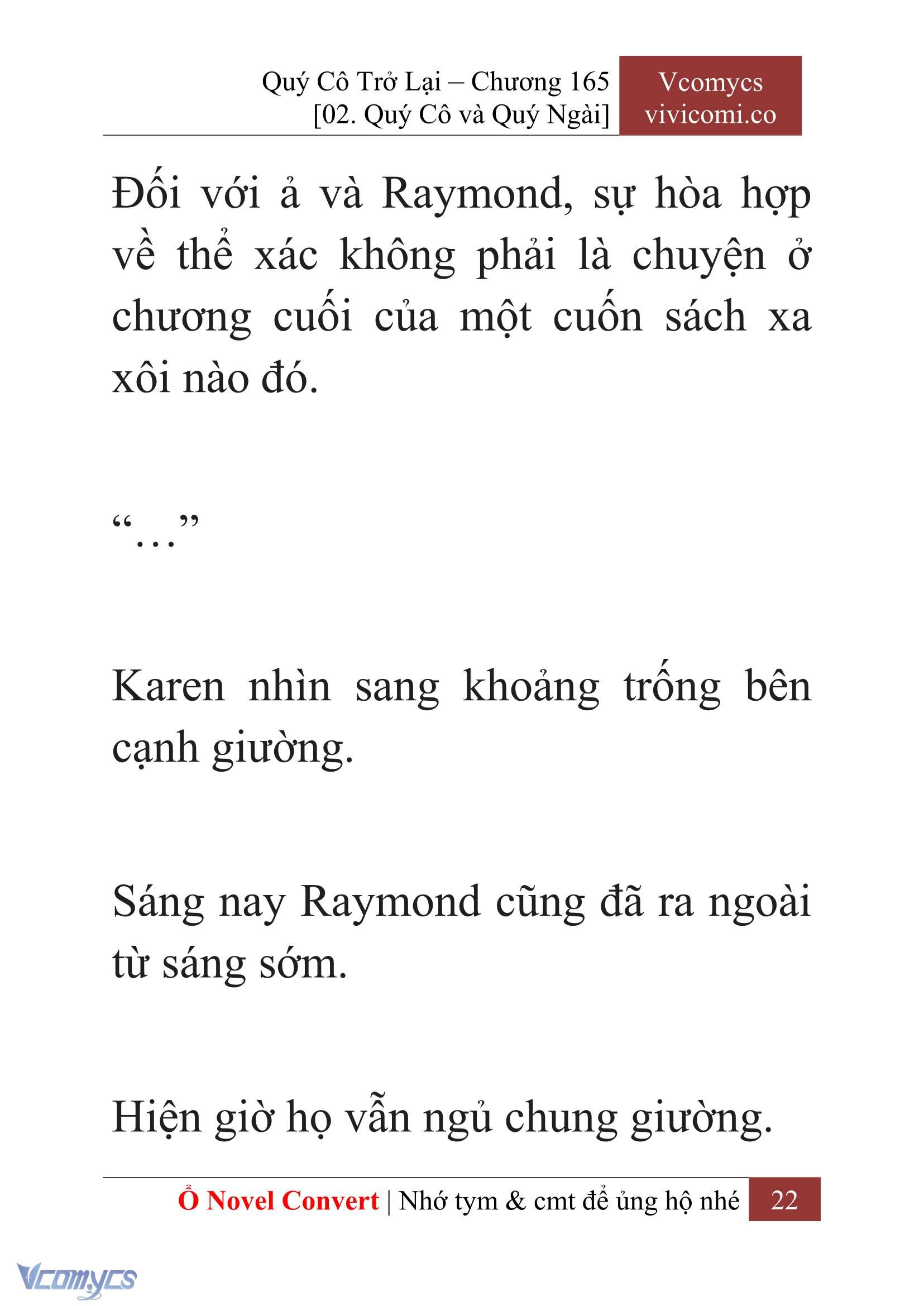 [Novel] Quý Cô Trở Lại Chapter 165 - Trang 25