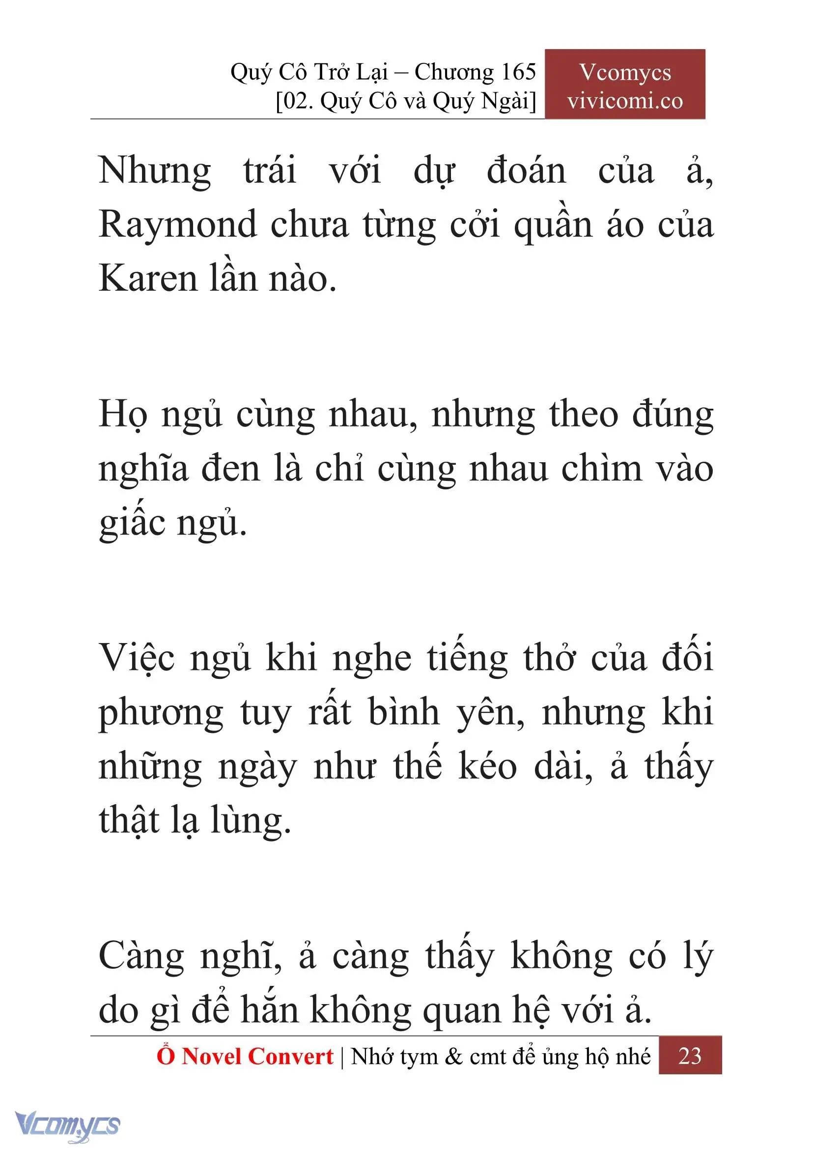 [Novel] Quý Cô Trở Lại Chapter 165 - Trang 26