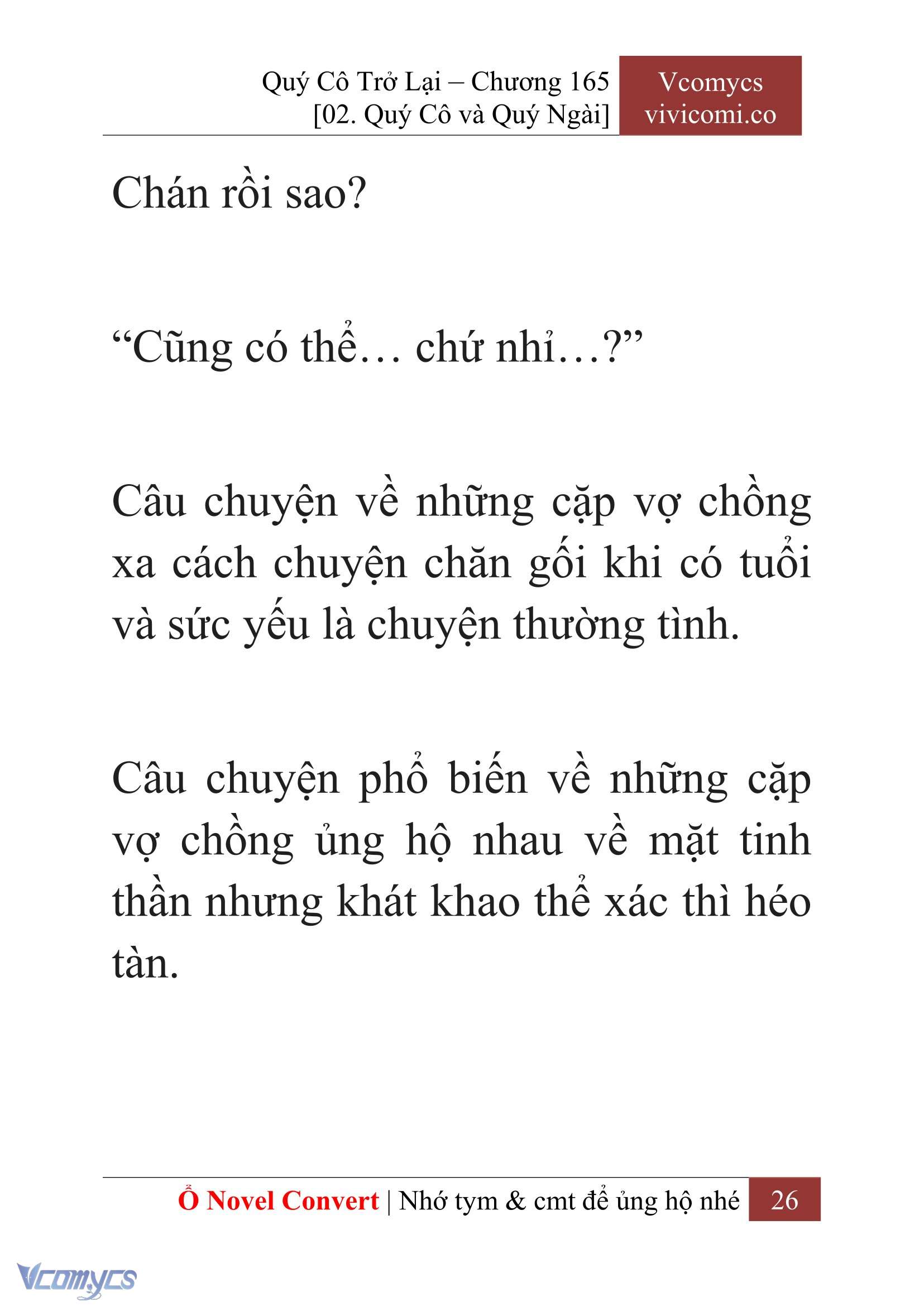 [Novel] Quý Cô Trở Lại Chapter 165 - Trang 29