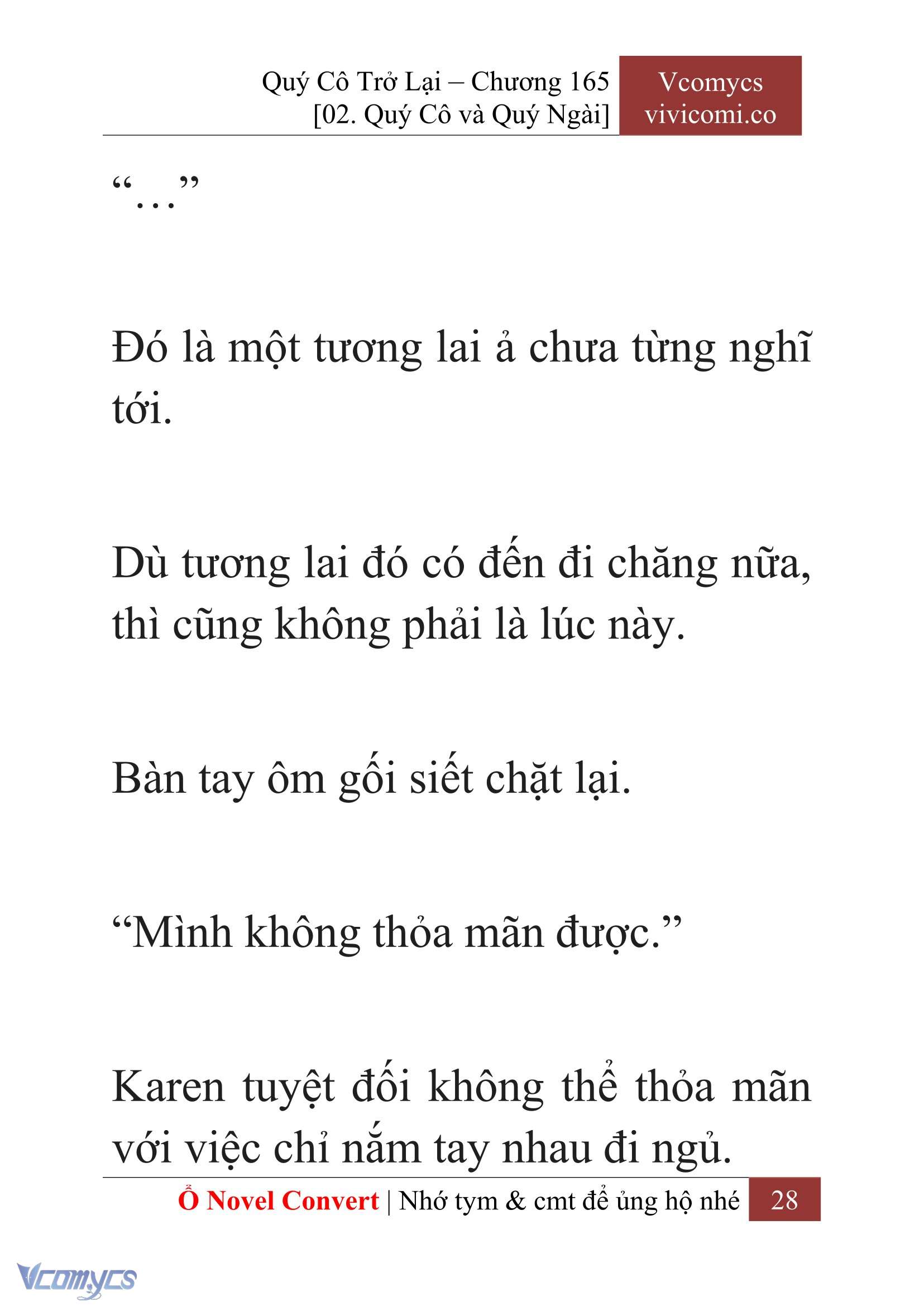 [Novel] Quý Cô Trở Lại Chapter 165 - Trang 31