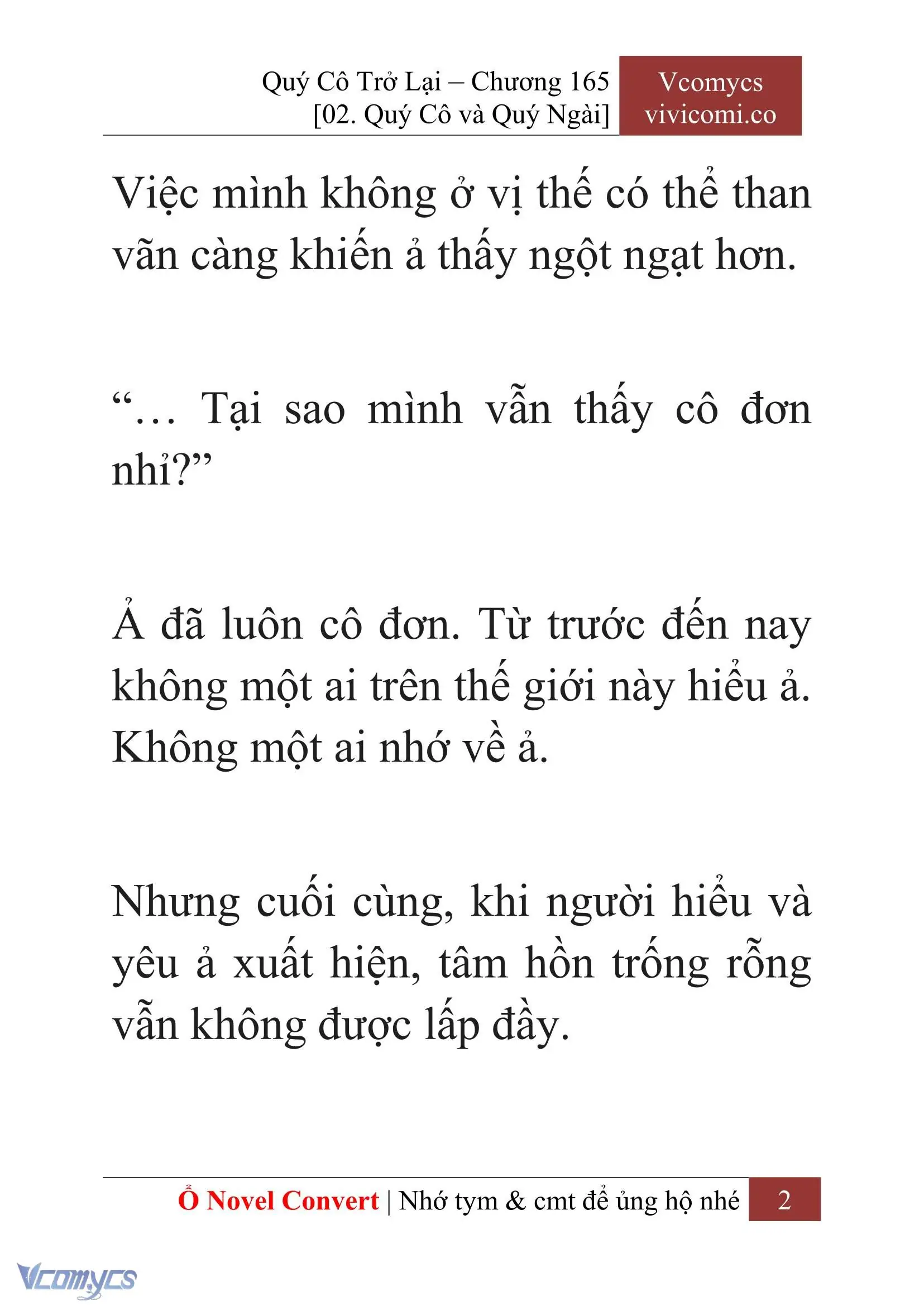 [Novel] Quý Cô Trở Lại Chapter 165 - Trang 5