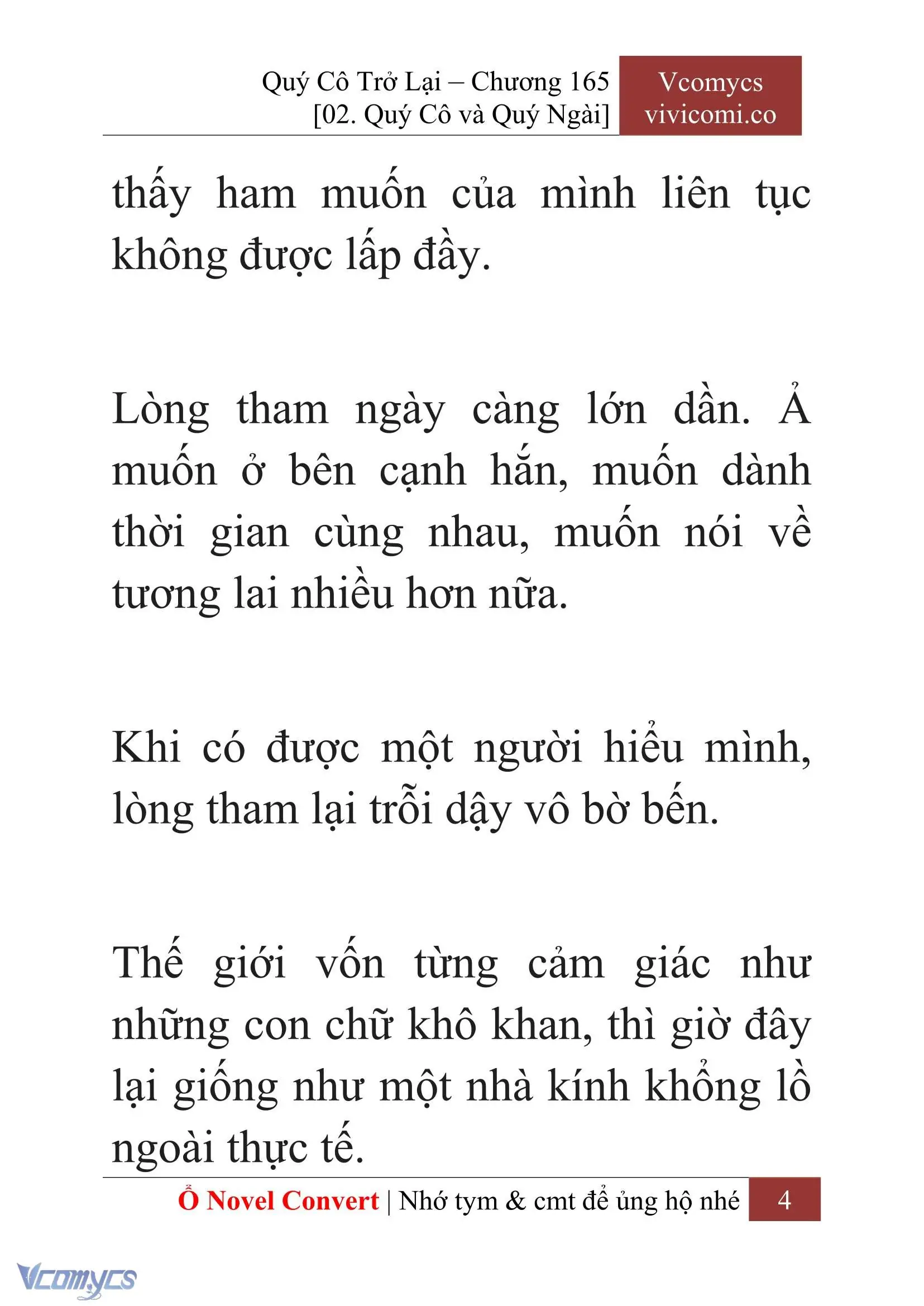 [Novel] Quý Cô Trở Lại Chapter 165 - Trang 7