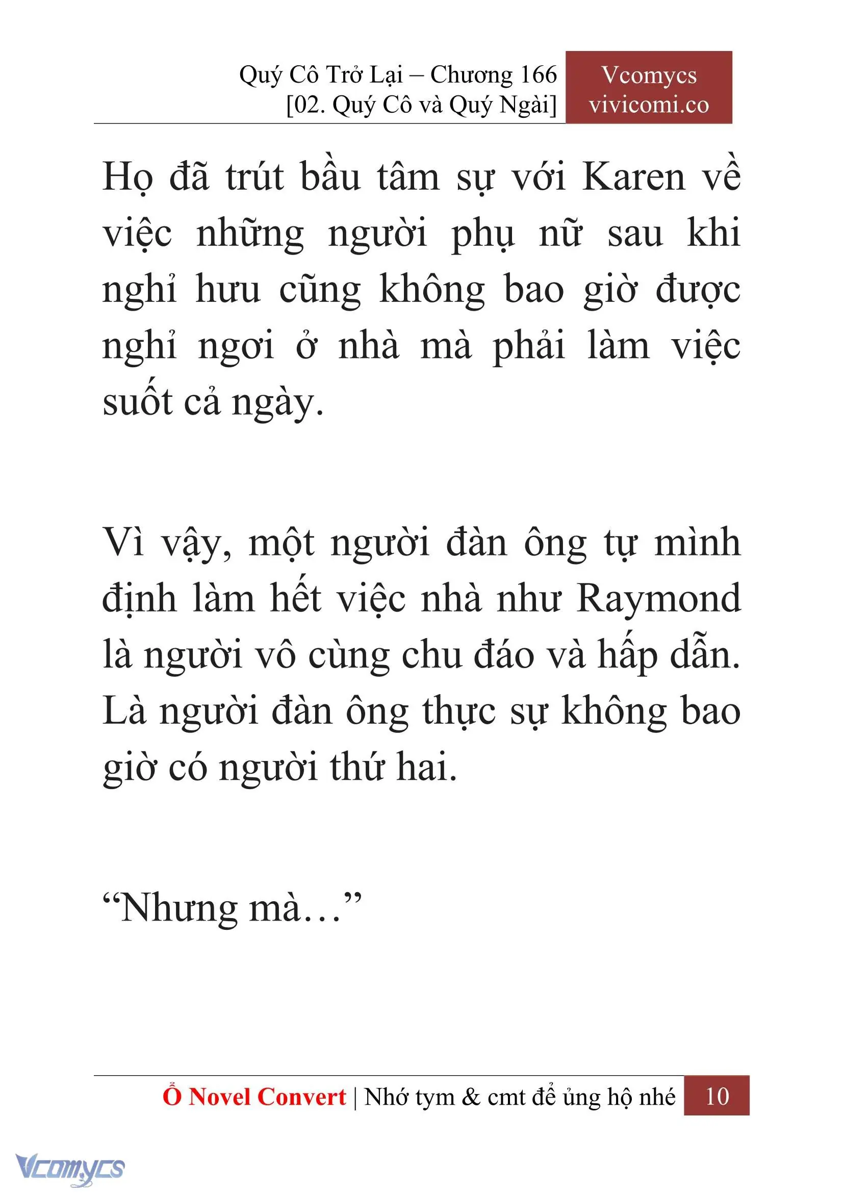 [Novel] Quý Cô Trở Lại Chapter 166 - Trang 13