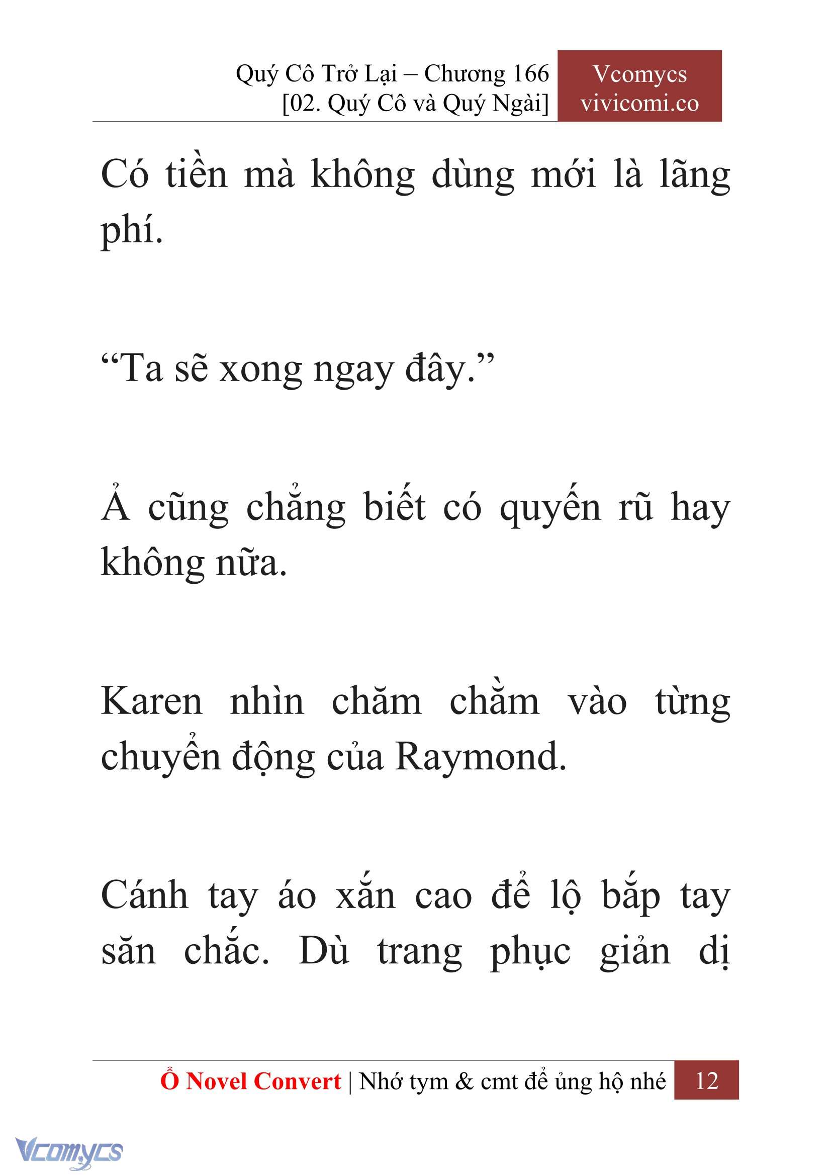 [Novel] Quý Cô Trở Lại Chapter 166 - Trang 15