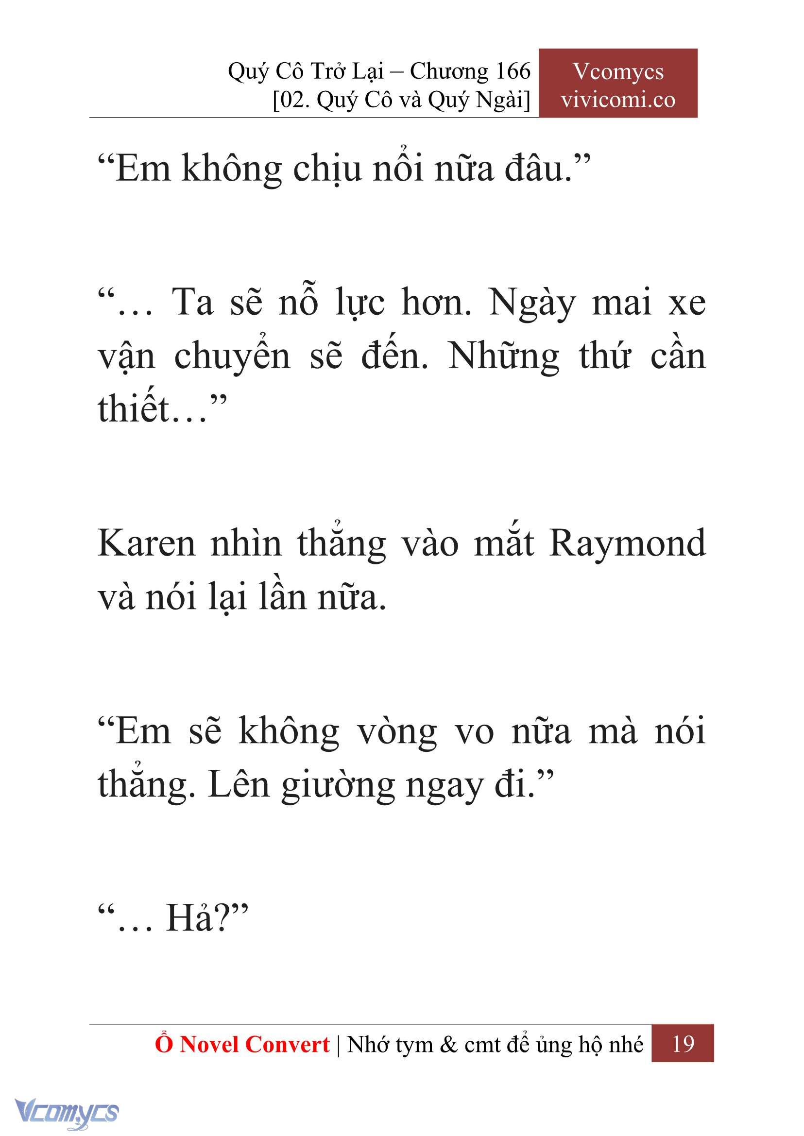 [Novel] Quý Cô Trở Lại Chapter 166 - Trang 22