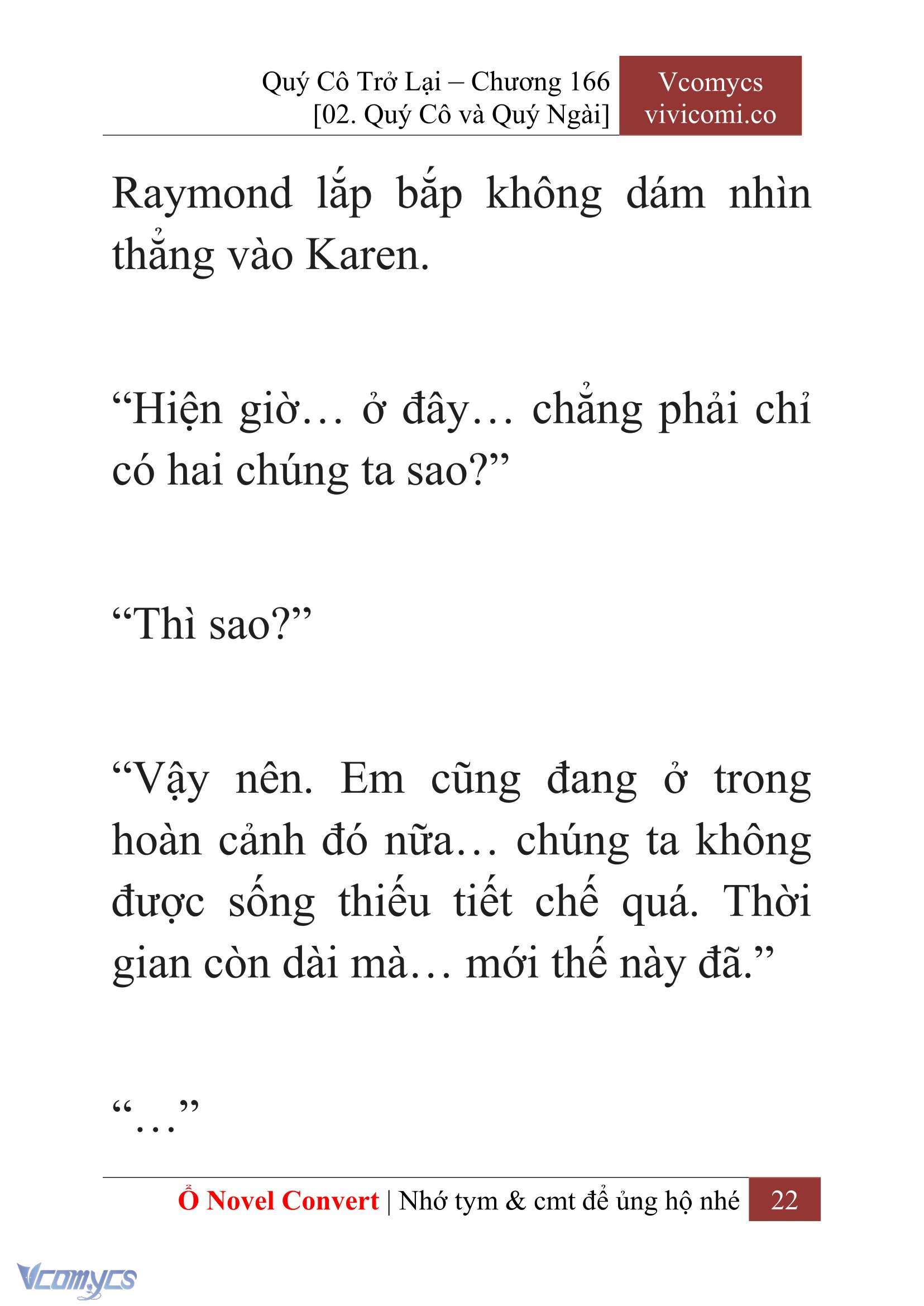 [Novel] Quý Cô Trở Lại Chapter 166 - Trang 25