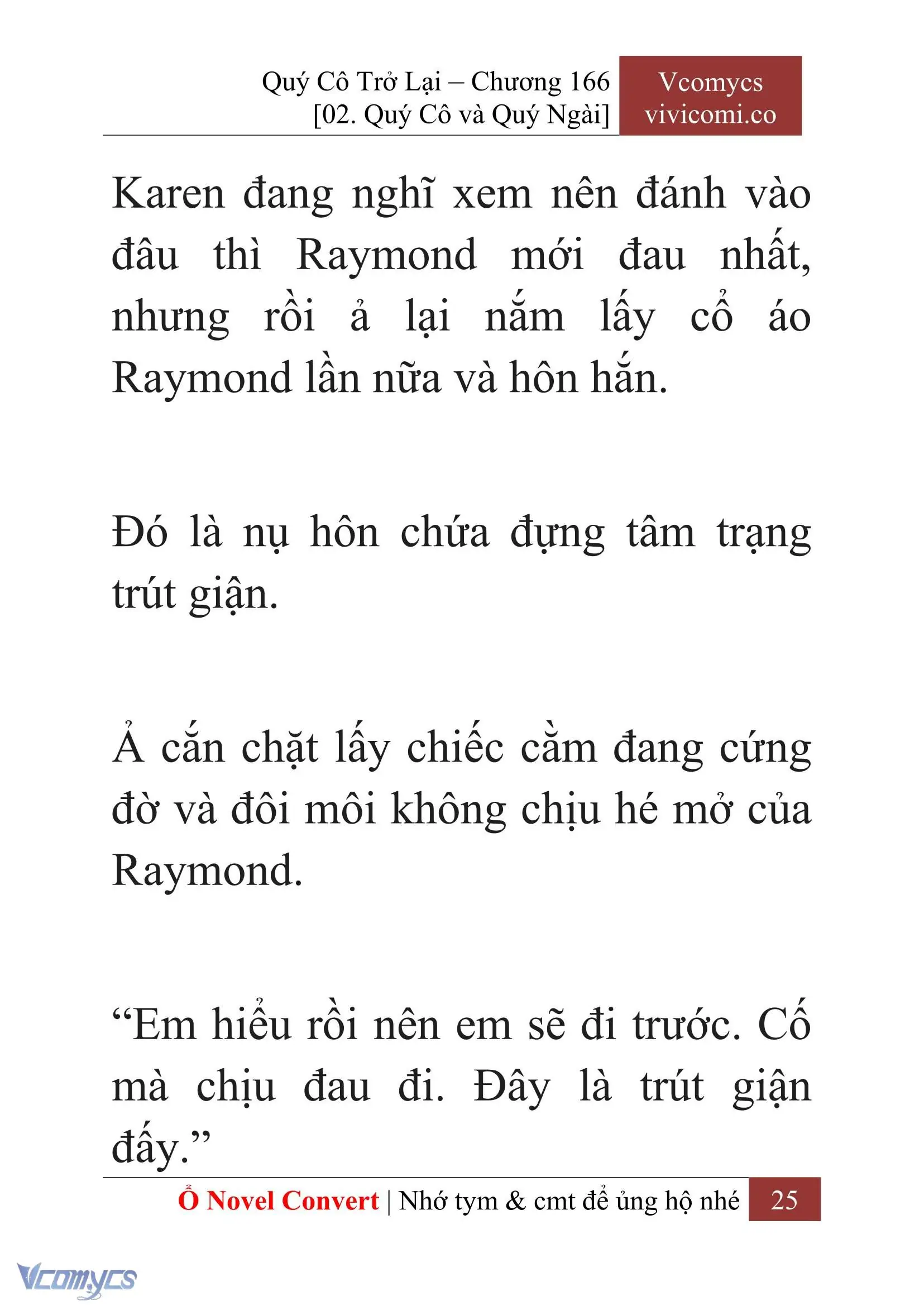 [Novel] Quý Cô Trở Lại Chapter 166 - Trang 28