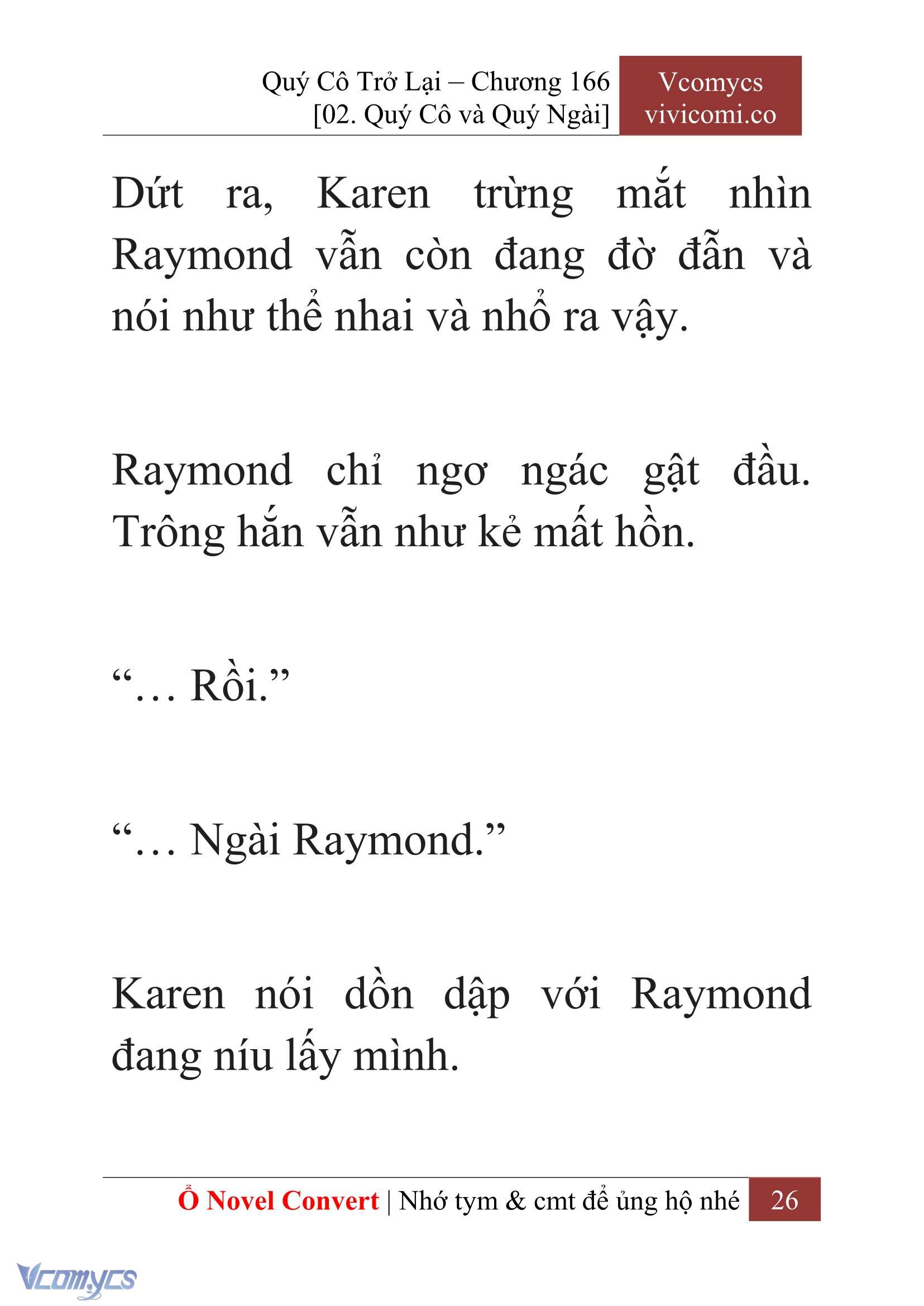 [Novel] Quý Cô Trở Lại Chapter 166 - Trang 29