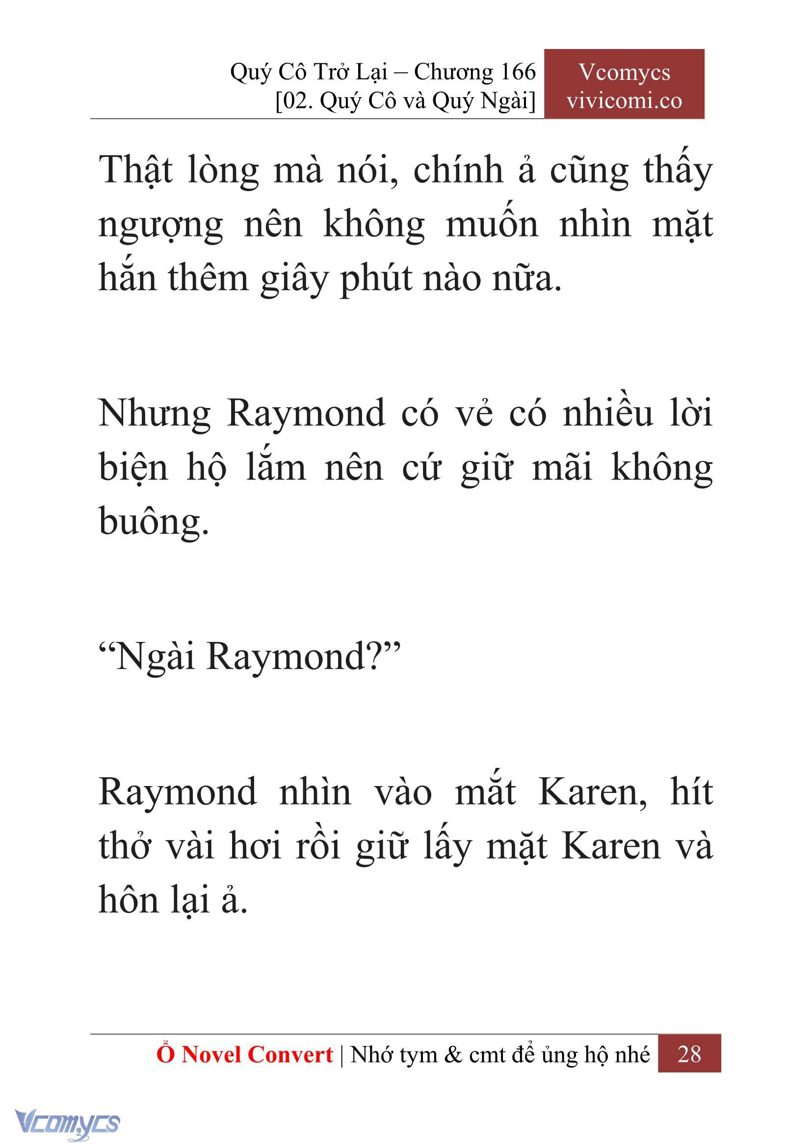 [Novel] Quý Cô Trở Lại Chapter 166 - Trang 31