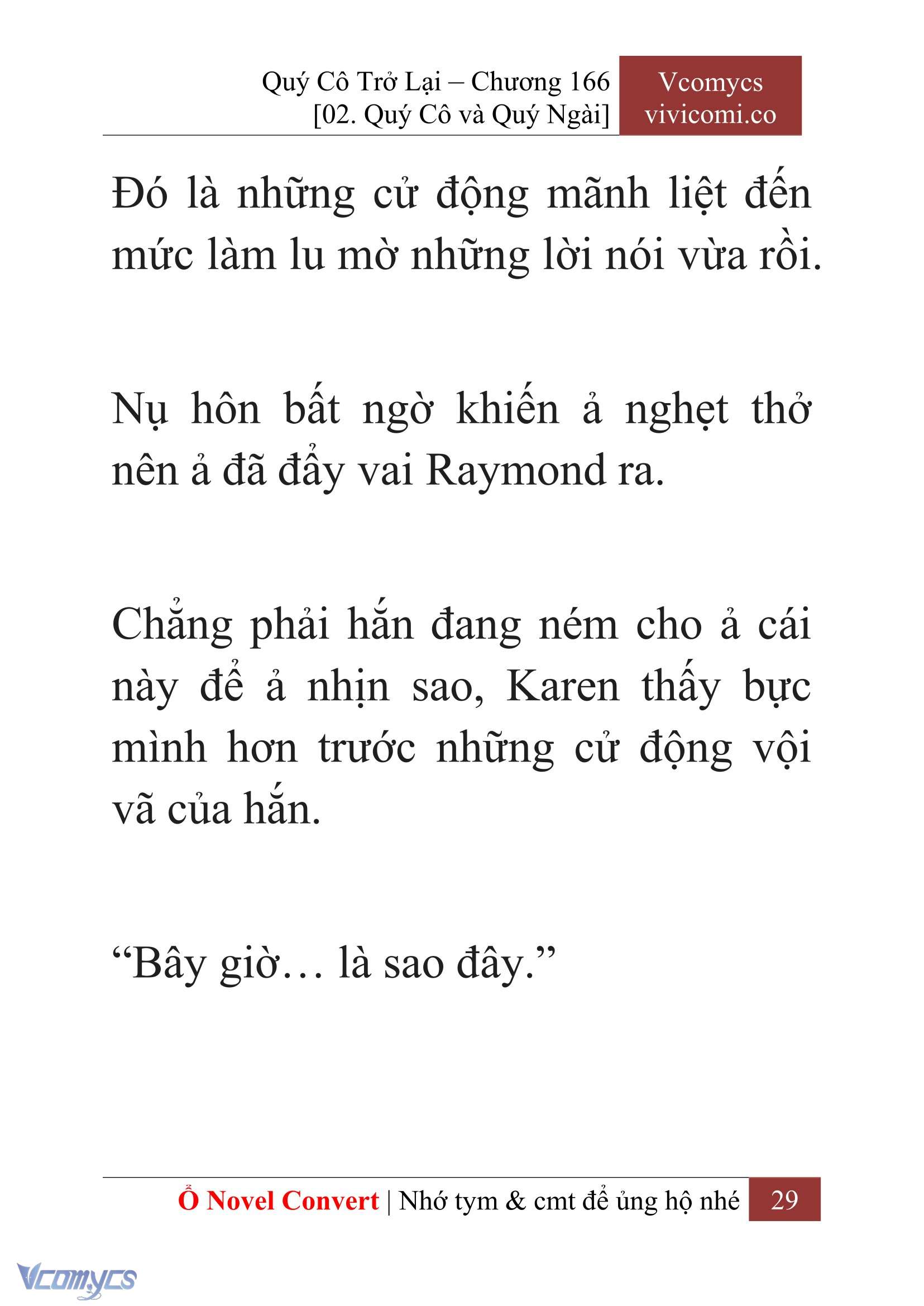 [Novel] Quý Cô Trở Lại Chapter 166 - Trang 32