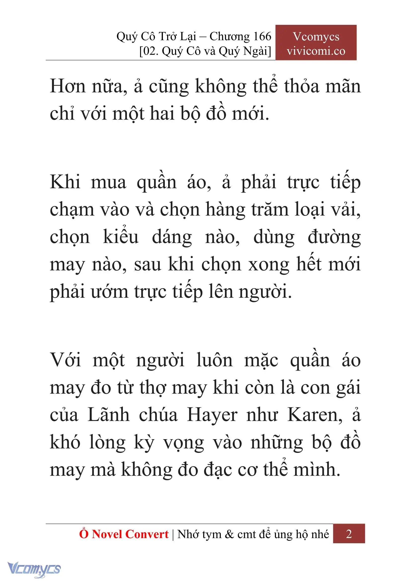 [Novel] Quý Cô Trở Lại Chapter 166 - Trang 5