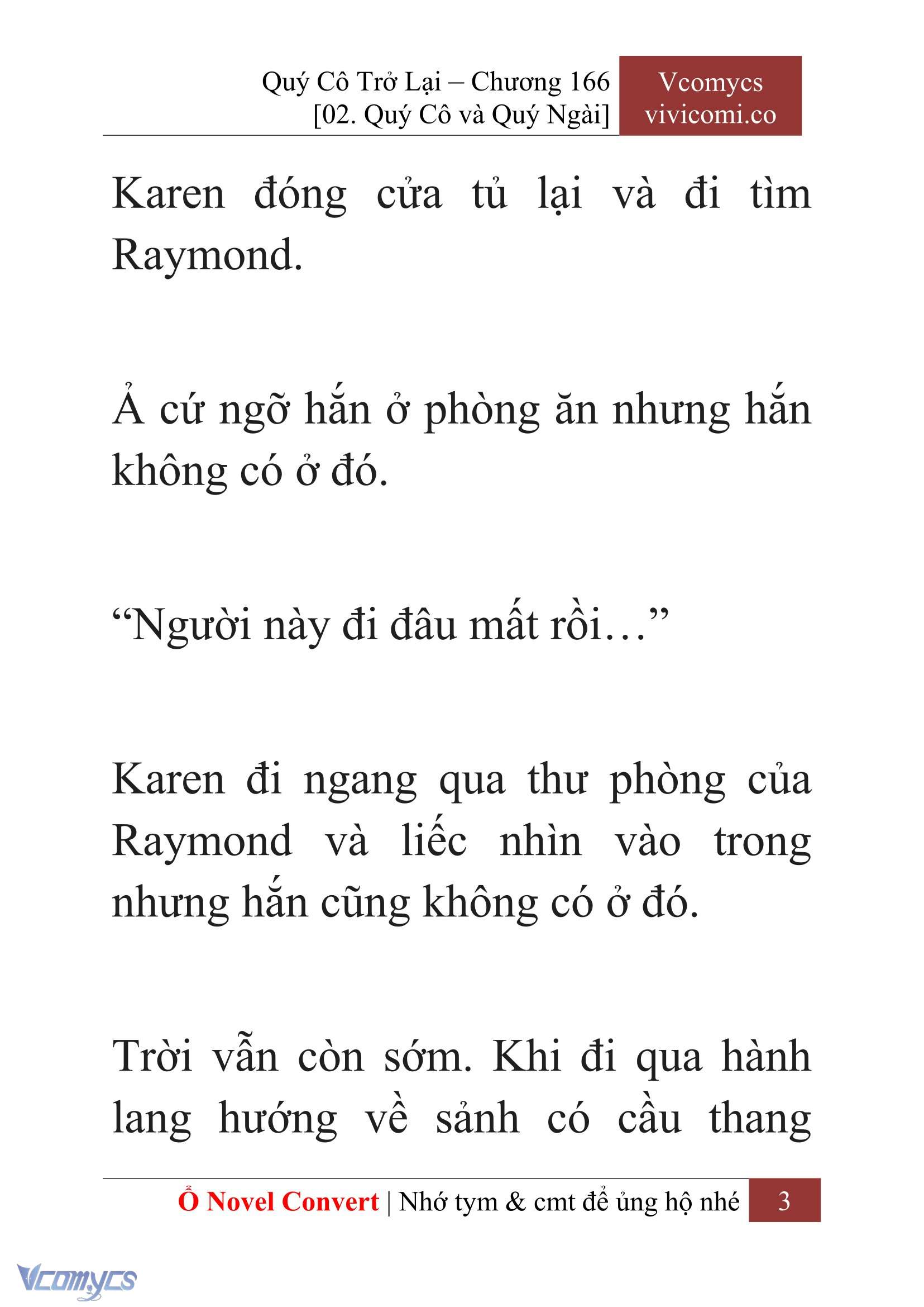 [Novel] Quý Cô Trở Lại Chapter 166 - Trang 6