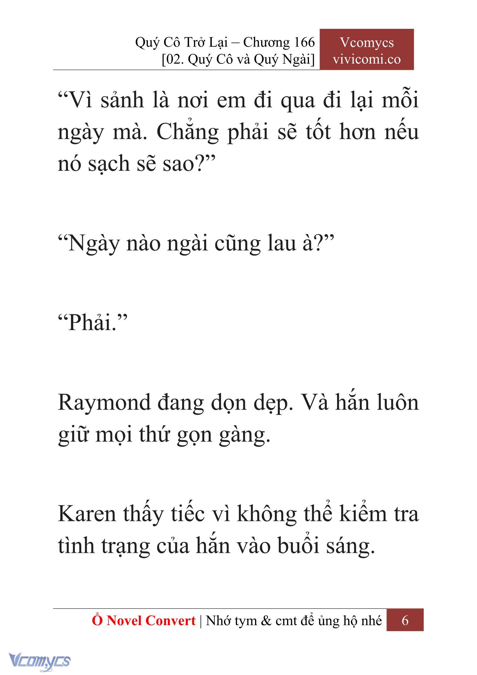 [Novel] Quý Cô Trở Lại Chapter 166 - Trang 9
