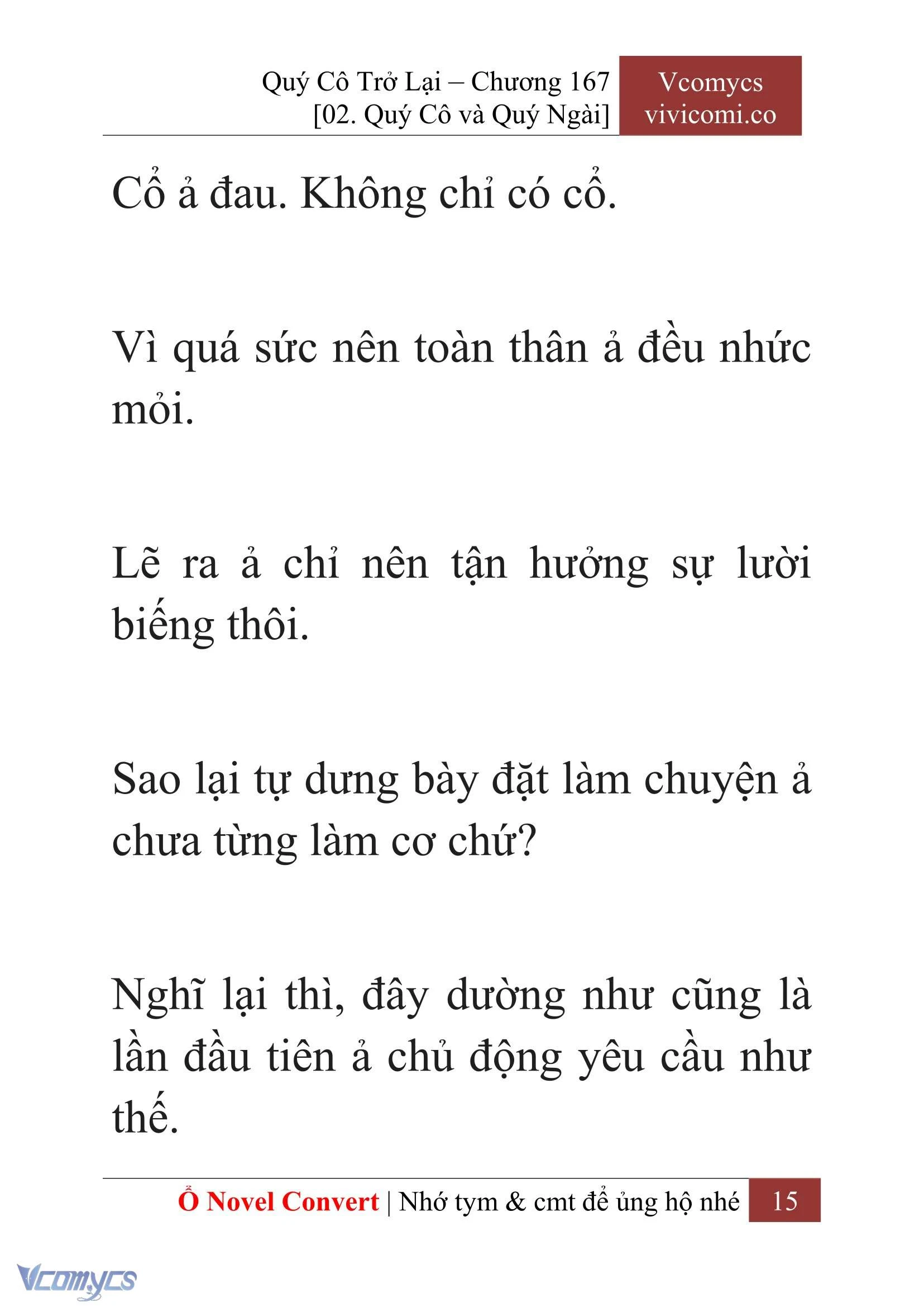 [Novel] Quý Cô Trở Lại Chapter 167 - Trang 18